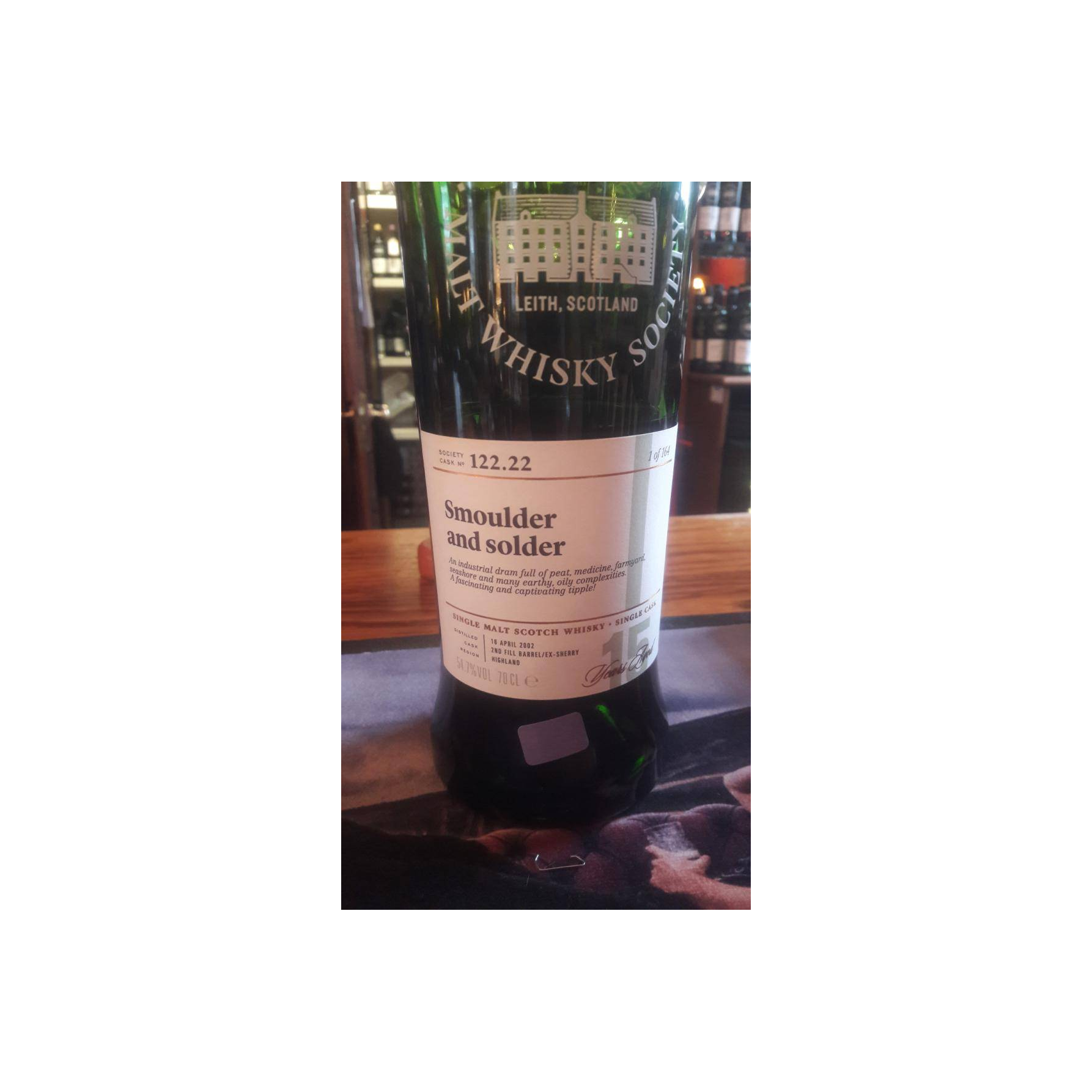 The Scotch Malt Whisky Society 2002 15 Years Single Malt Whisky