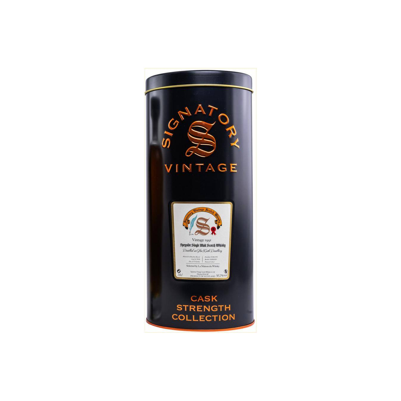 Glen Keith Cask Strength Collection 1991 30 Years Single Malt Whisky 2