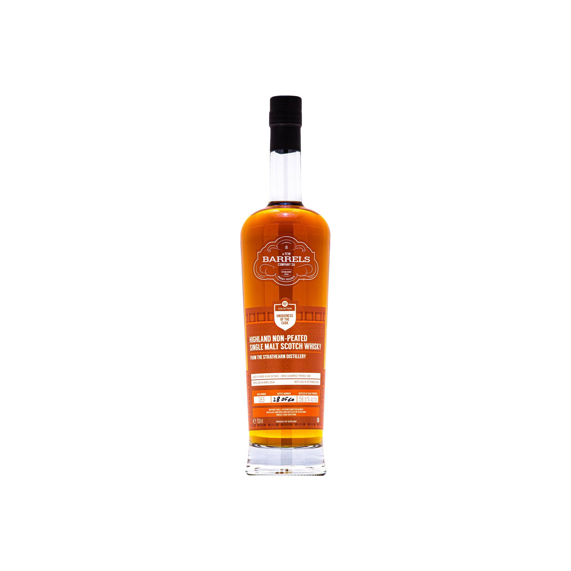 Strathearn 2014 4 Years Single Malt Whisky