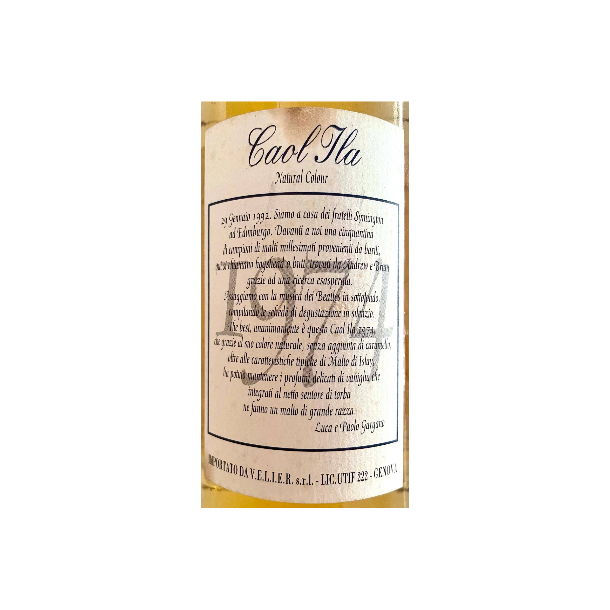 Caol Ila 1974 21 Years Single Malt Whisky 3