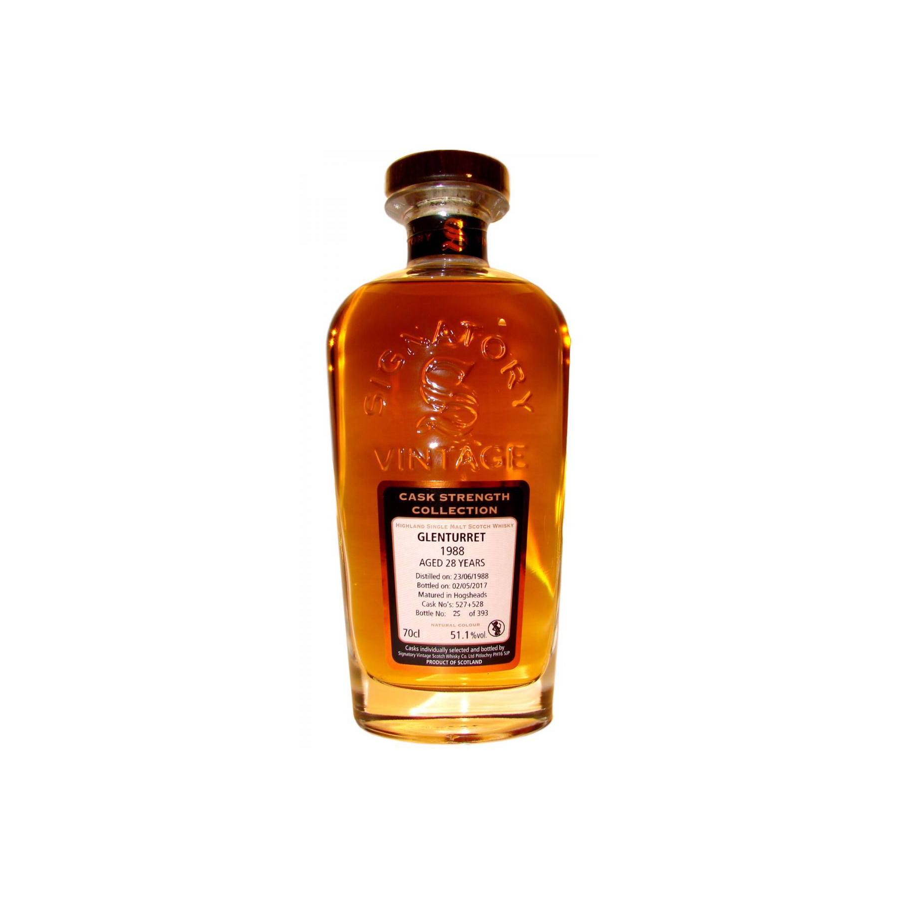 The Glenturret Cask Strength Collection 1988 28 Years Single Malt Whisky