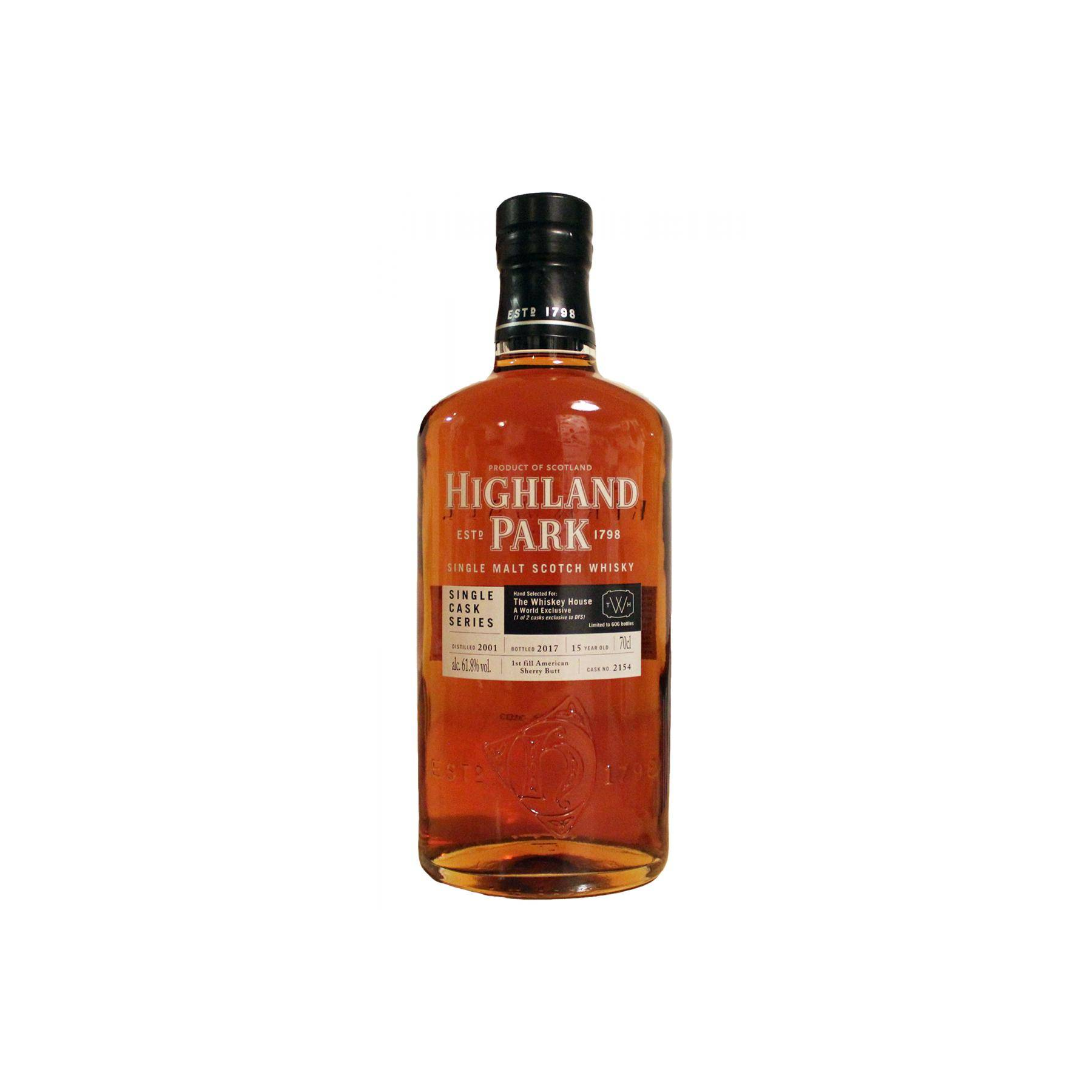 Highland Park Single Cask 2001 15 Years Single Malt Whisky