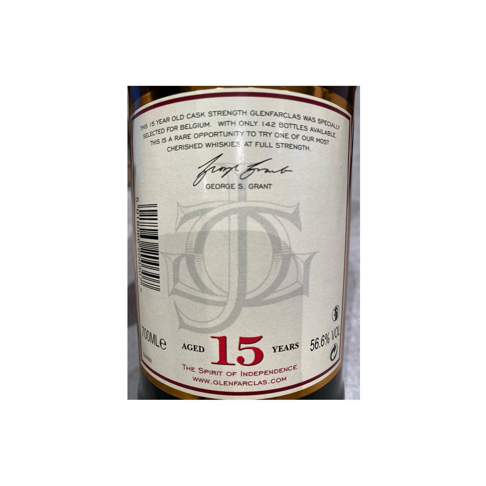 Glenfarclas 15 Years Single Malt Whisky 3