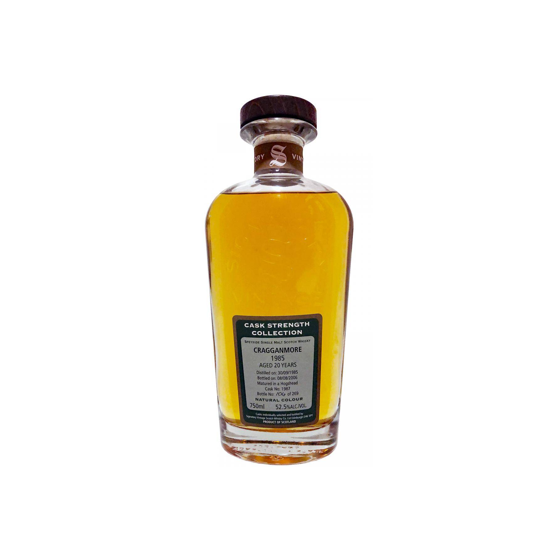 Cragganmore Cask Strength Collection 1985 20 Years Single Malt Whisky