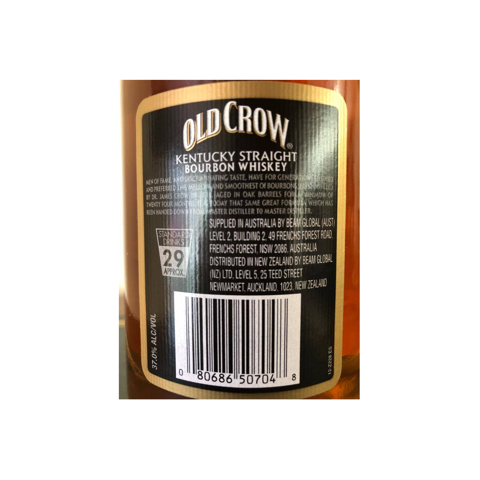 Old Crow Kentucky Straight Bourbon Whiskey 3
