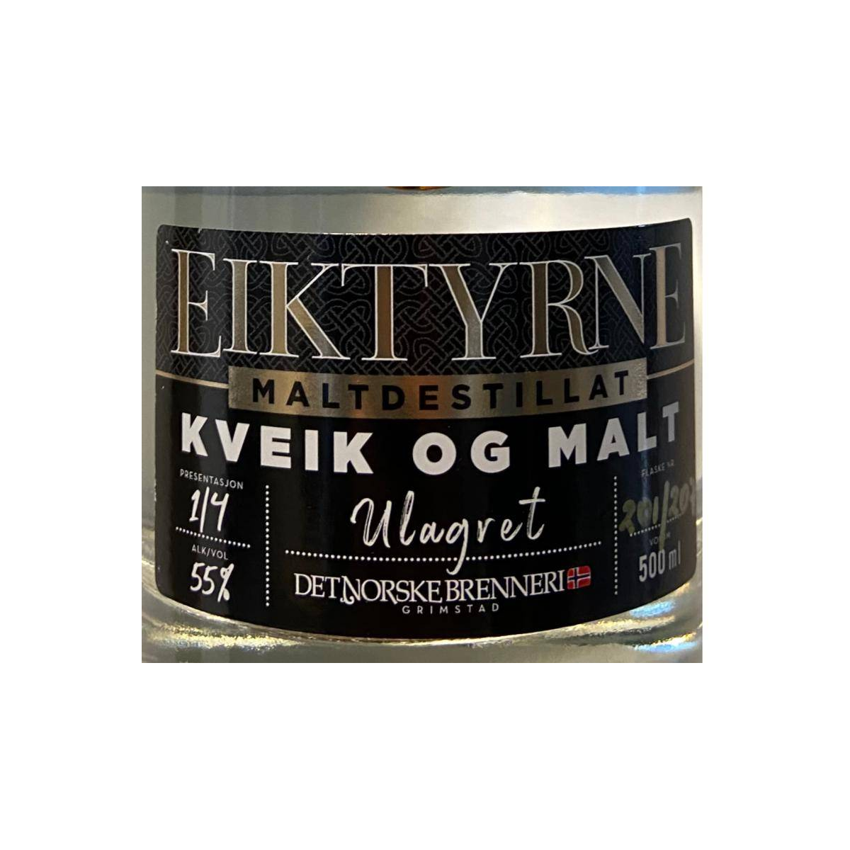 Eiktyrne Kveik og Malt Ulagret 2