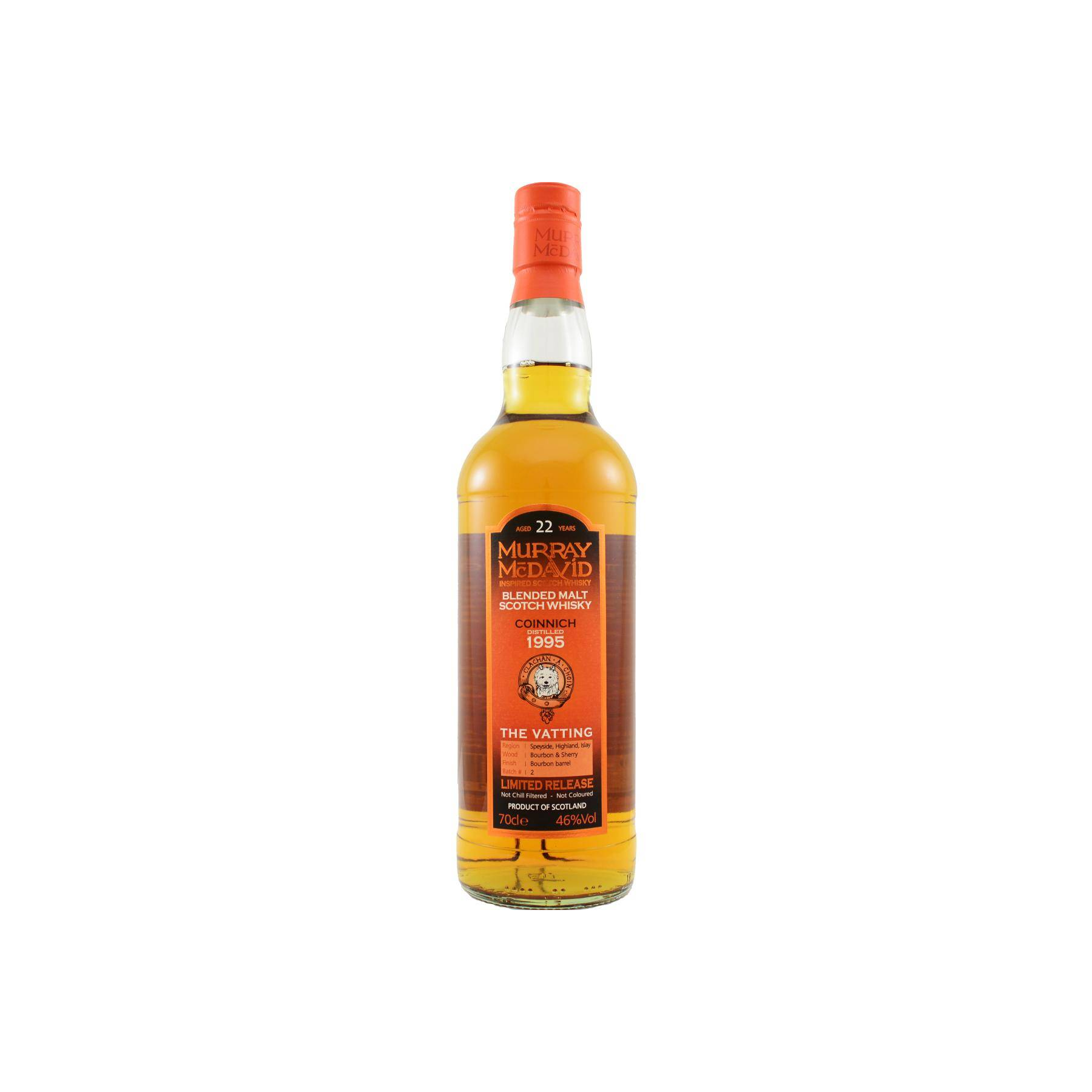 Murray McDavid 1995 22 Years Blended Malt Whisky