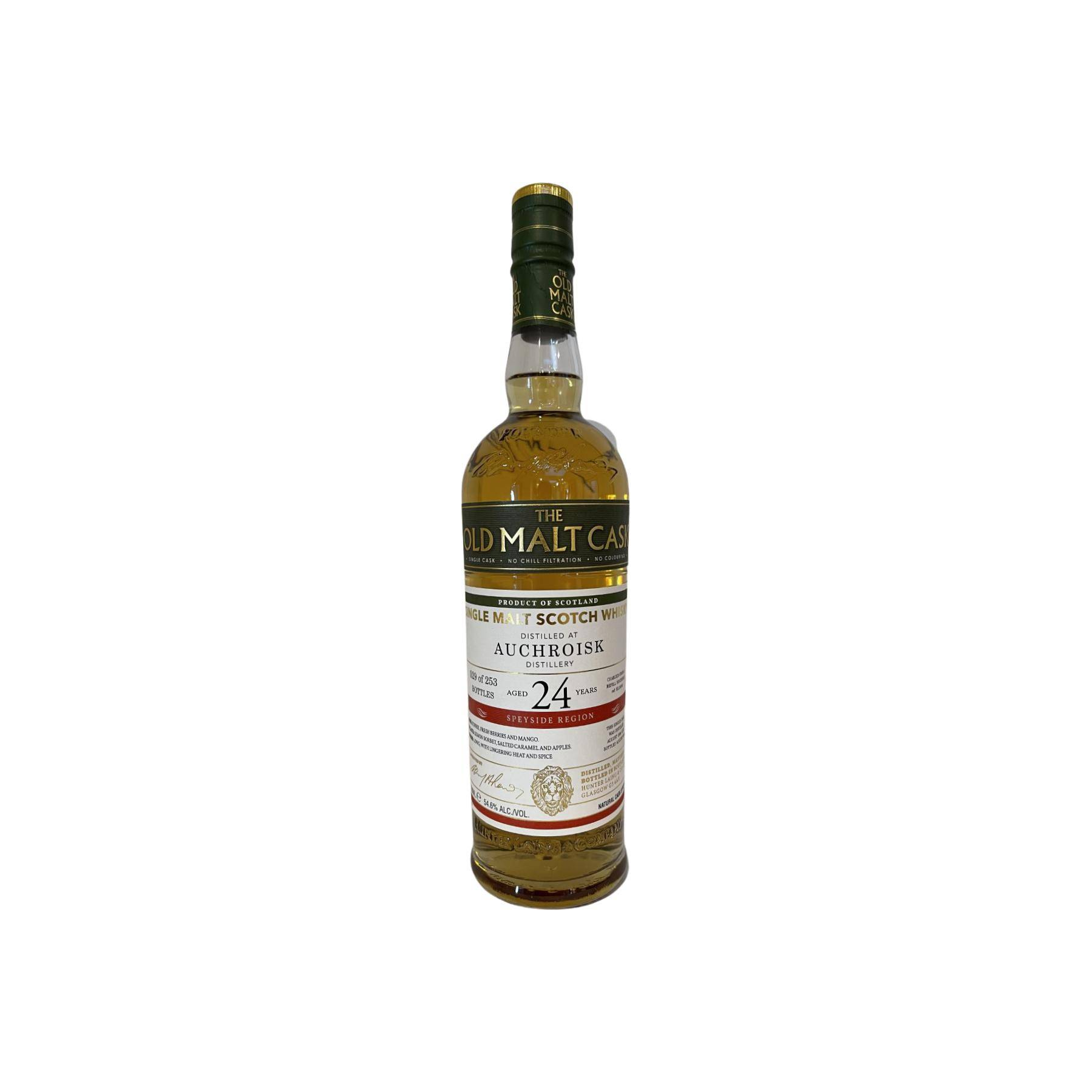 Auchroisk Old Malt Cask 1996 24 Years Single Malt Whisky