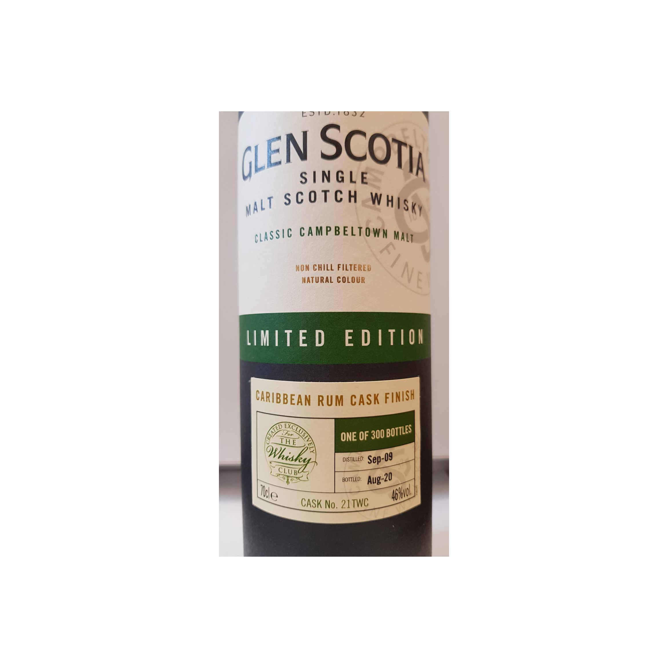 Glen Scotia Limited Edition 2009 11 Years Single Malt Whisky 2
