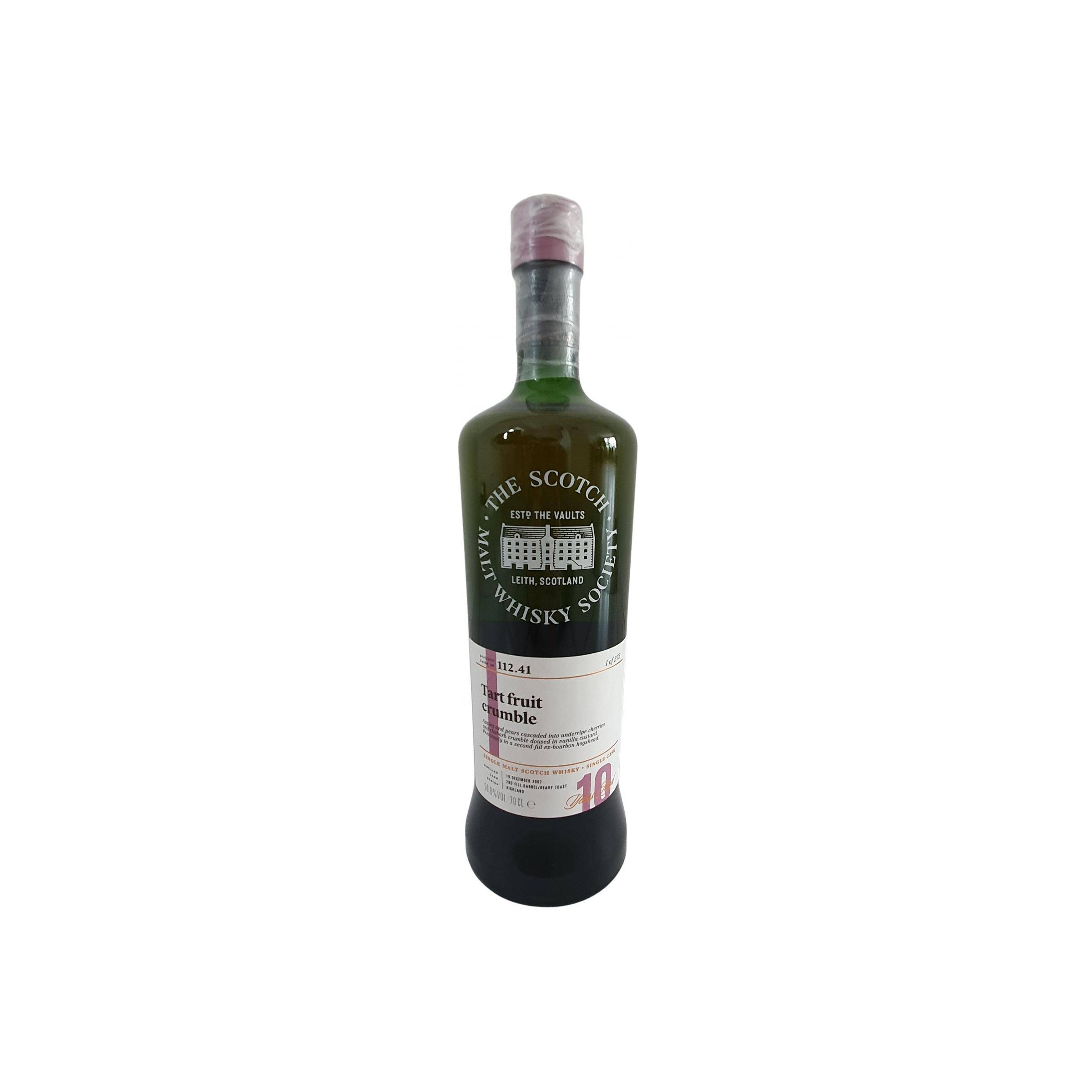 The Scotch Malt Whisky Society 2007 10 Years Single Malt Whisky