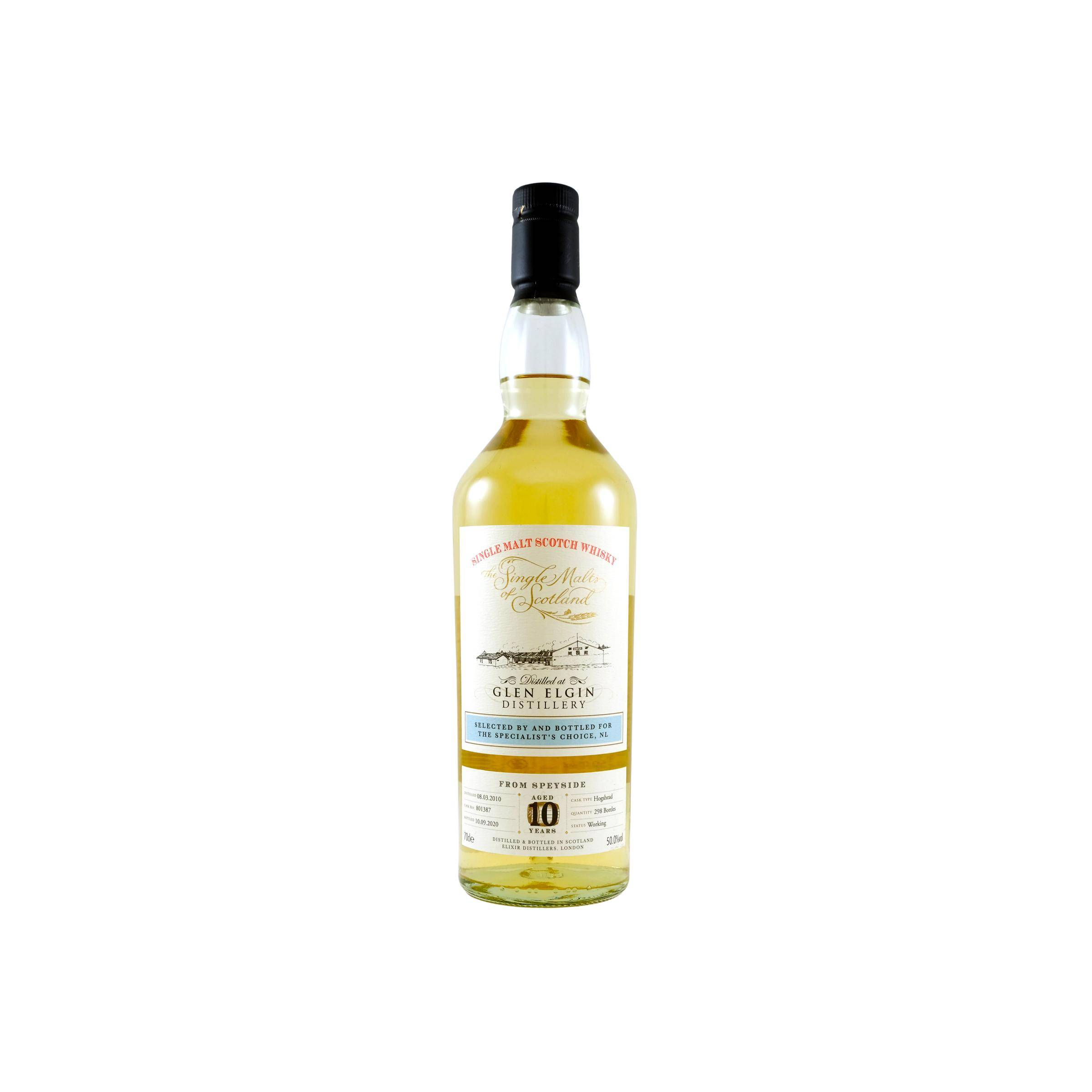Glen Elgin The Single Malts of Scotland 2010 10 Years Single Malt Whisky