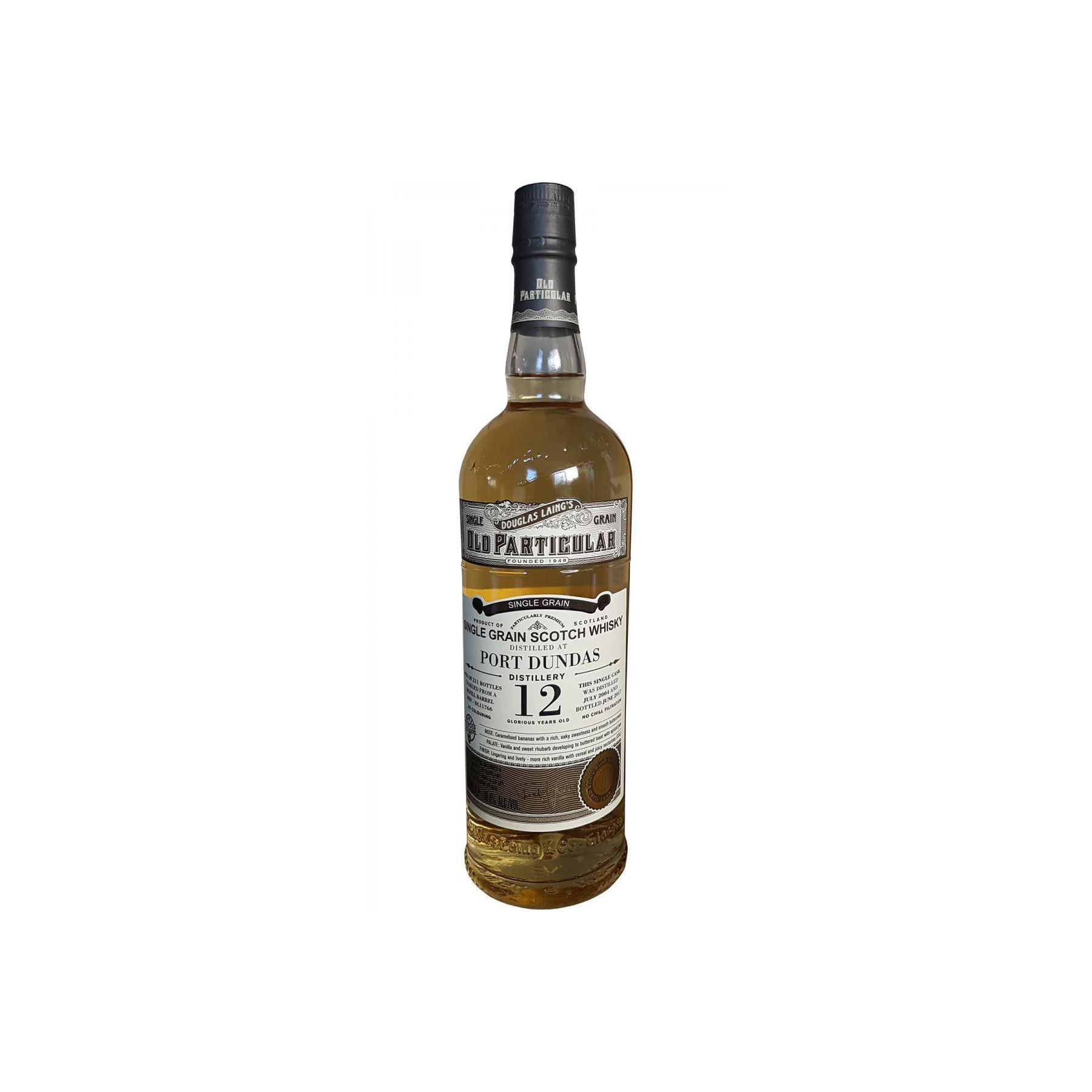 Port Dundas Old Particular 2004 12 Years Single Grain Whisky