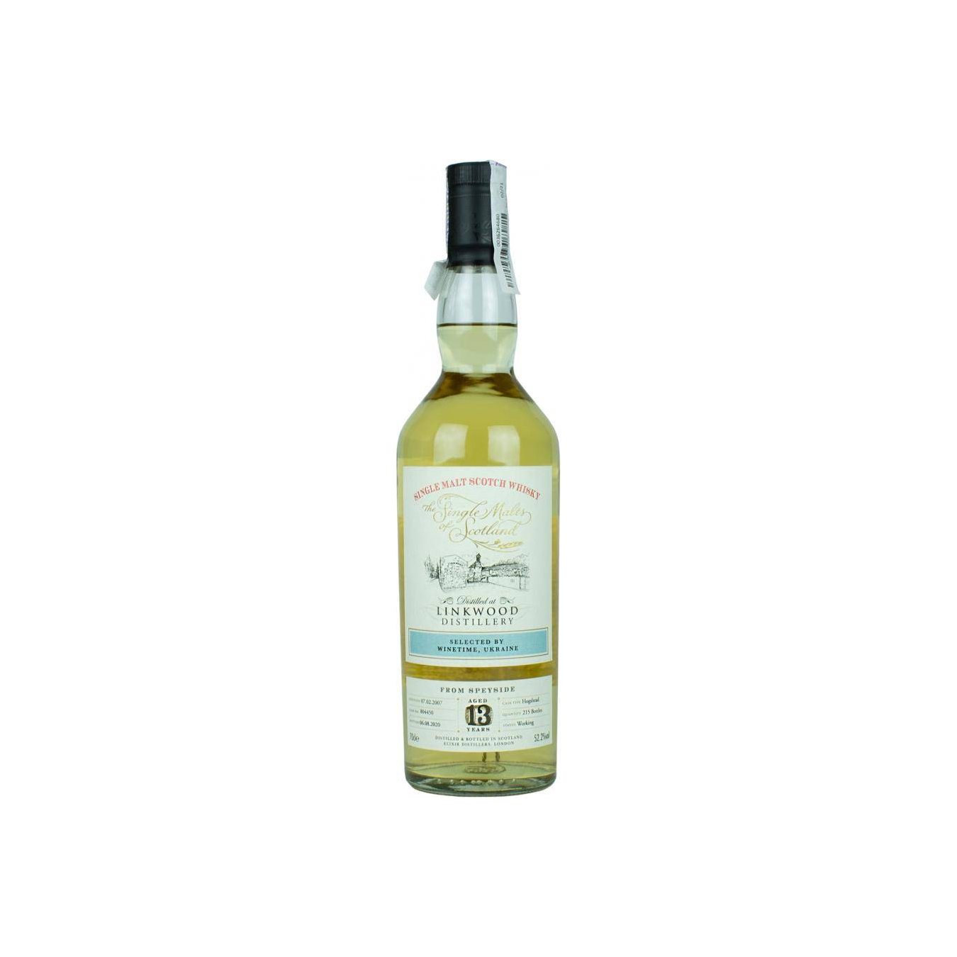 Linkwood The Single Malts of Scotland 2007 13 Years Single Malt Whisky