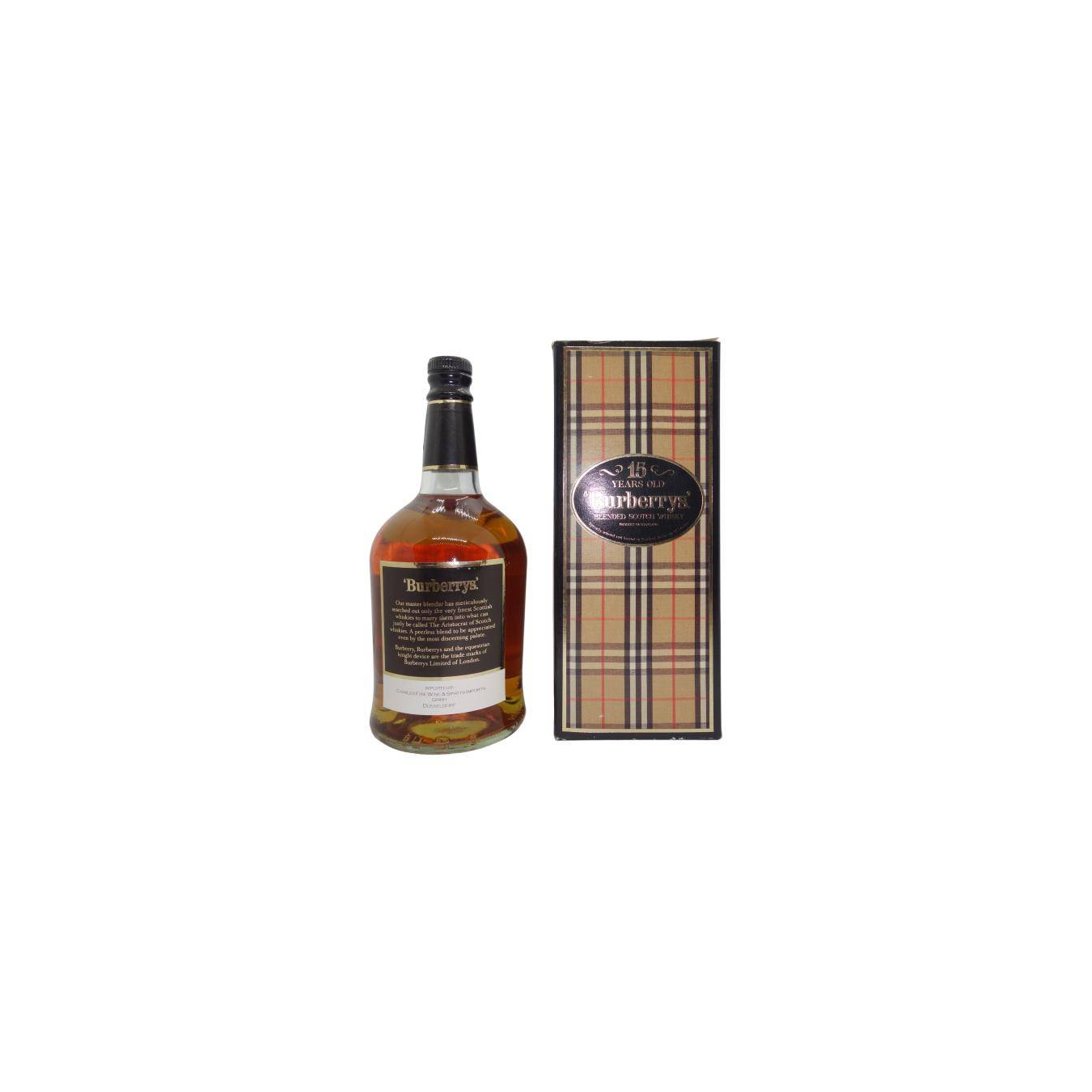 Burberrys' Blended Scotch Whisky 15 Years Blended Whisky 2