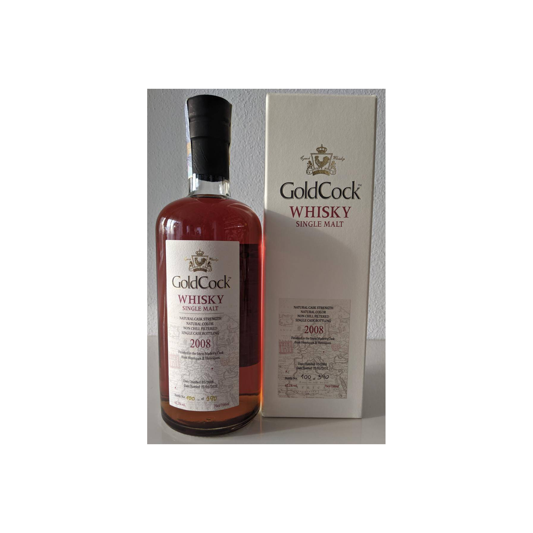 Gold Cock 2008 12 Years Single Malt Whisky 2