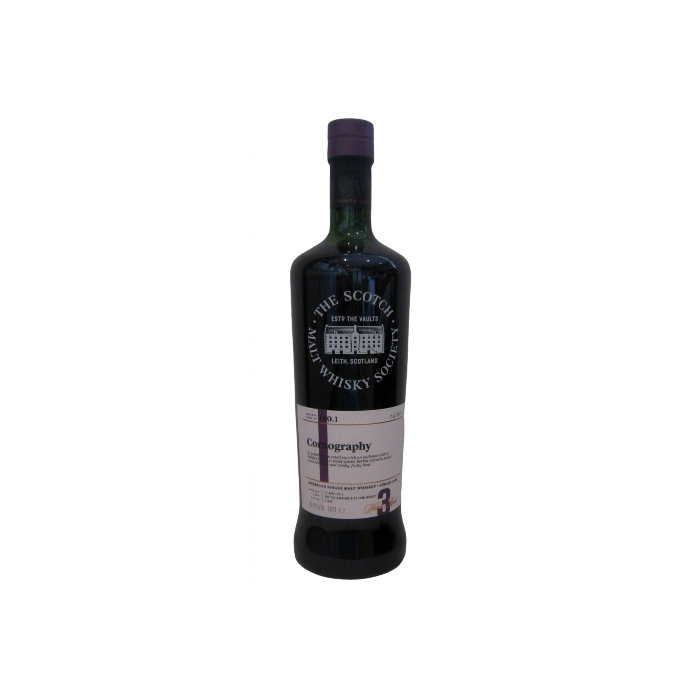 The Scotch Malt Whisky Society 2015 3 Years Single Malt Whisky