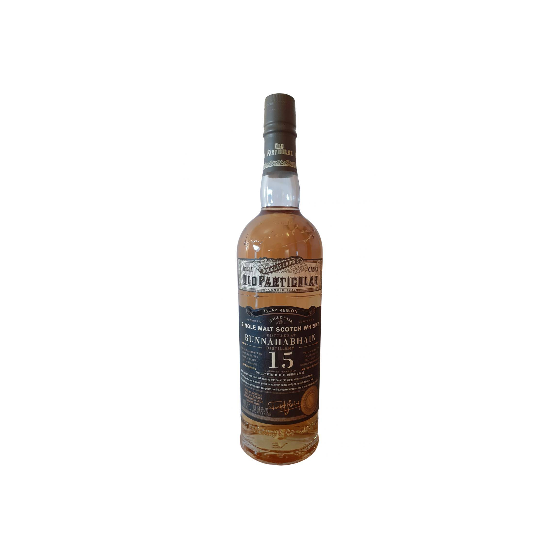 Bunnahabhain Old Particular 2005 15 Years Single Malt Whisky