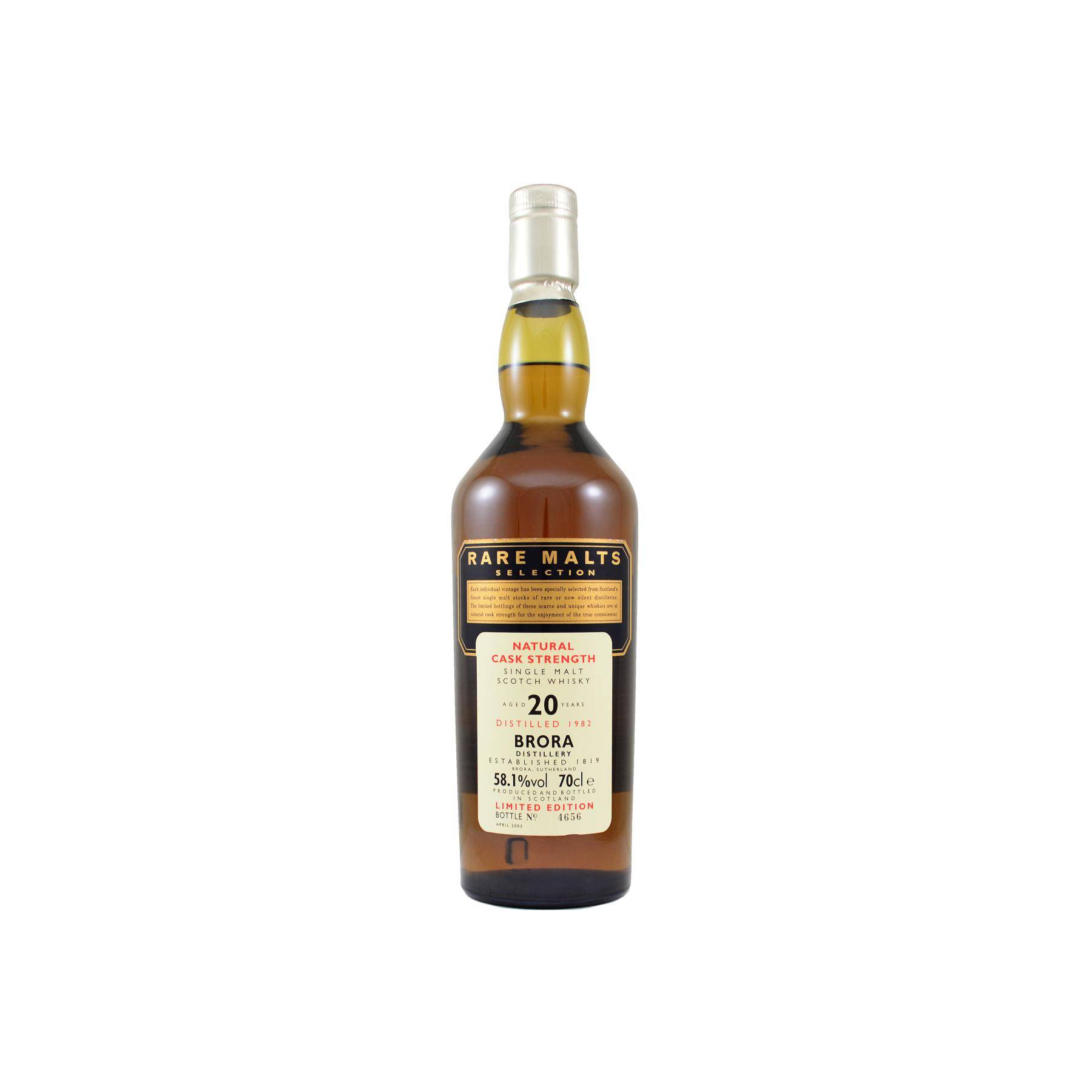 Brora 1982 20 Years Single Malt Whisky