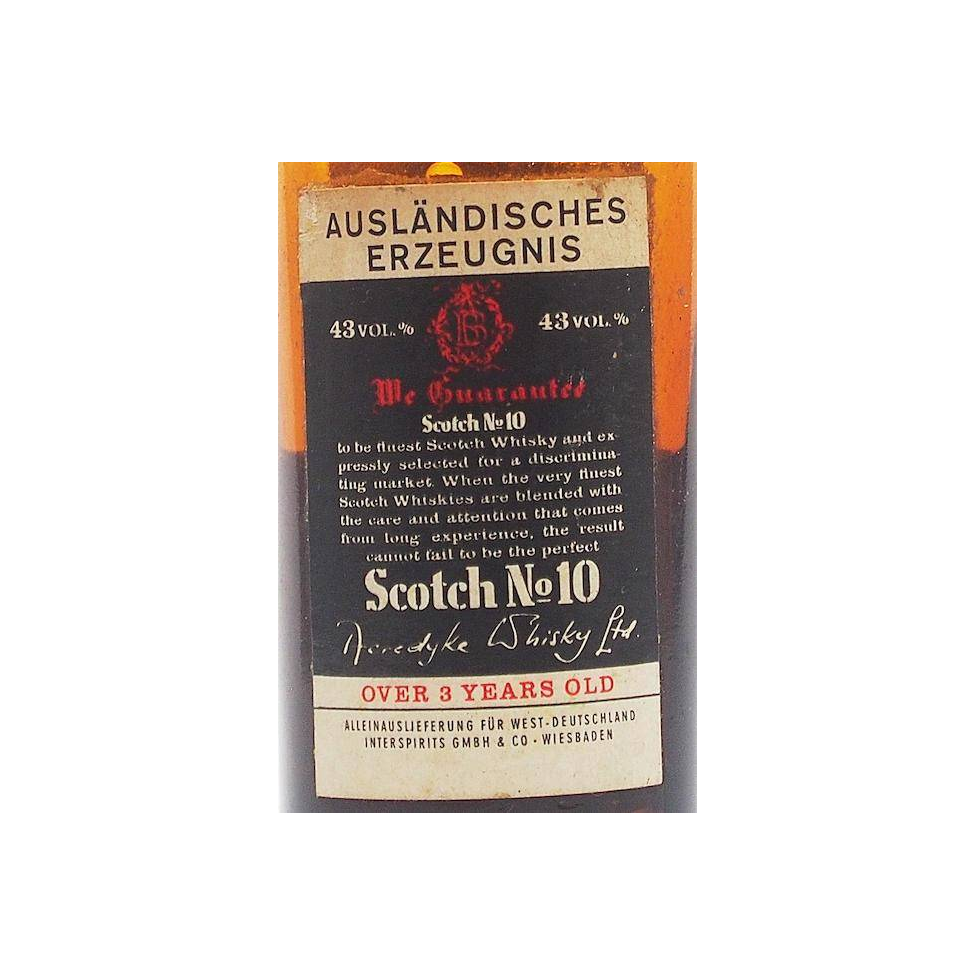 Scotch No. 10 03-year-old 2