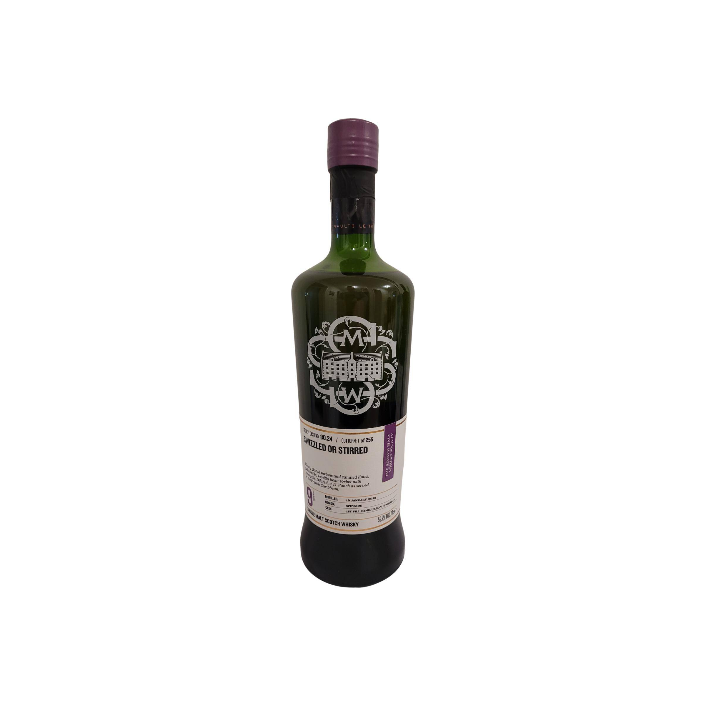 The Scotch Malt Whisky Society 2012 9 Years Single Malt Whisky
