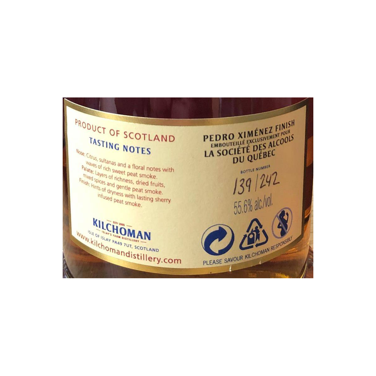 Kilchoman 2013 8 Years Single Malt Whisky 2