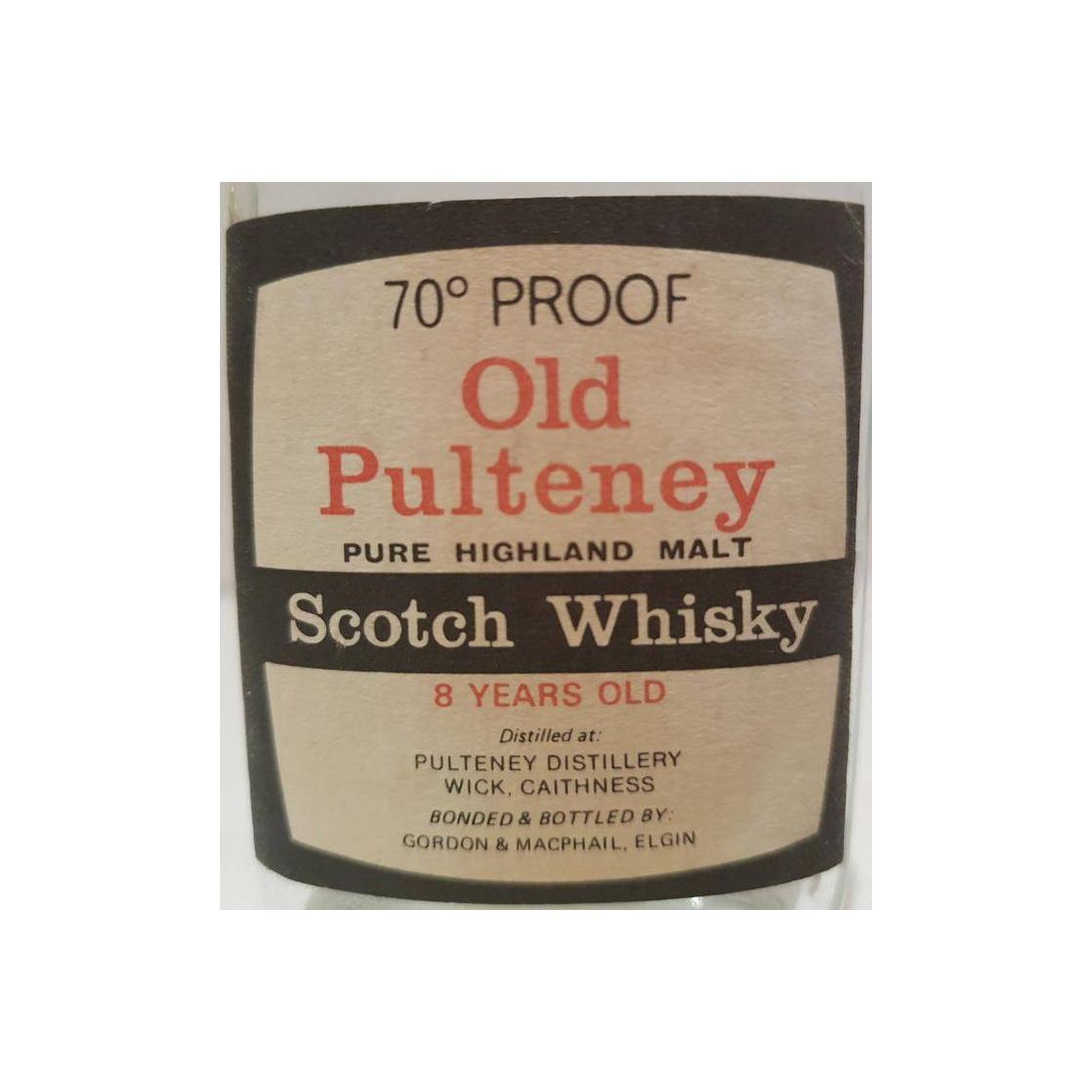 Old Pulteney 8 Years Single Malt Whisky 2