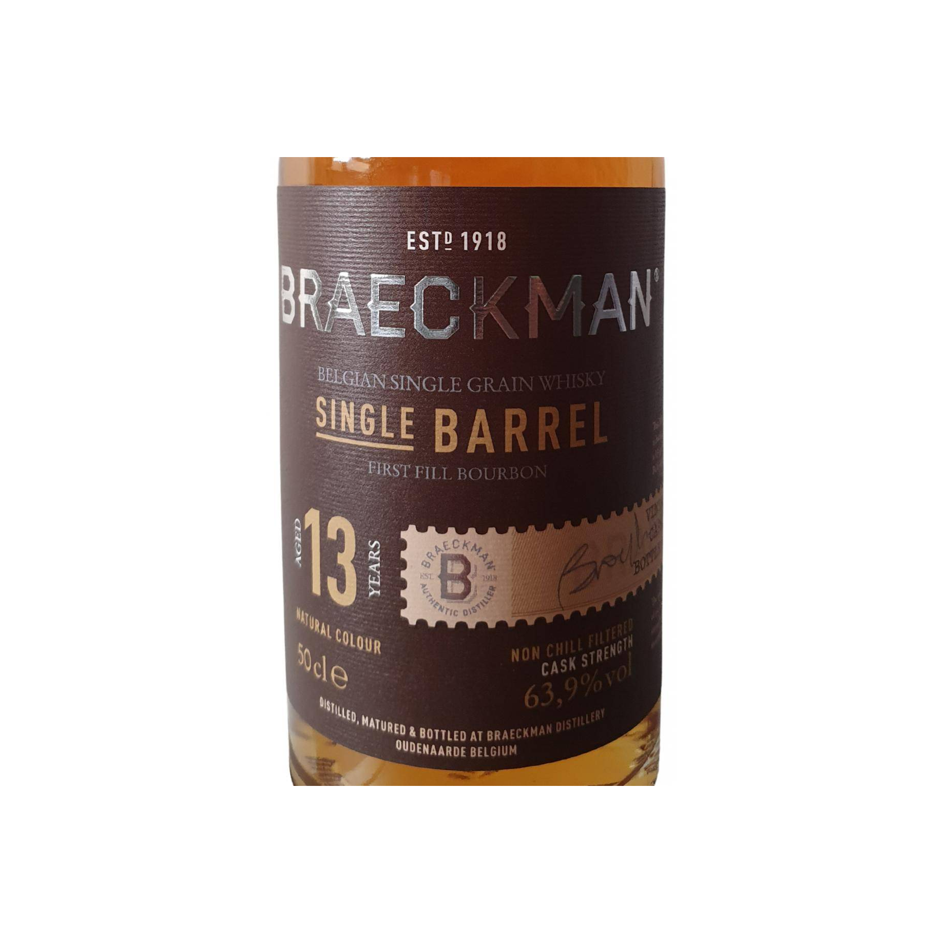 Braeckman Distillers 13-year-old 2