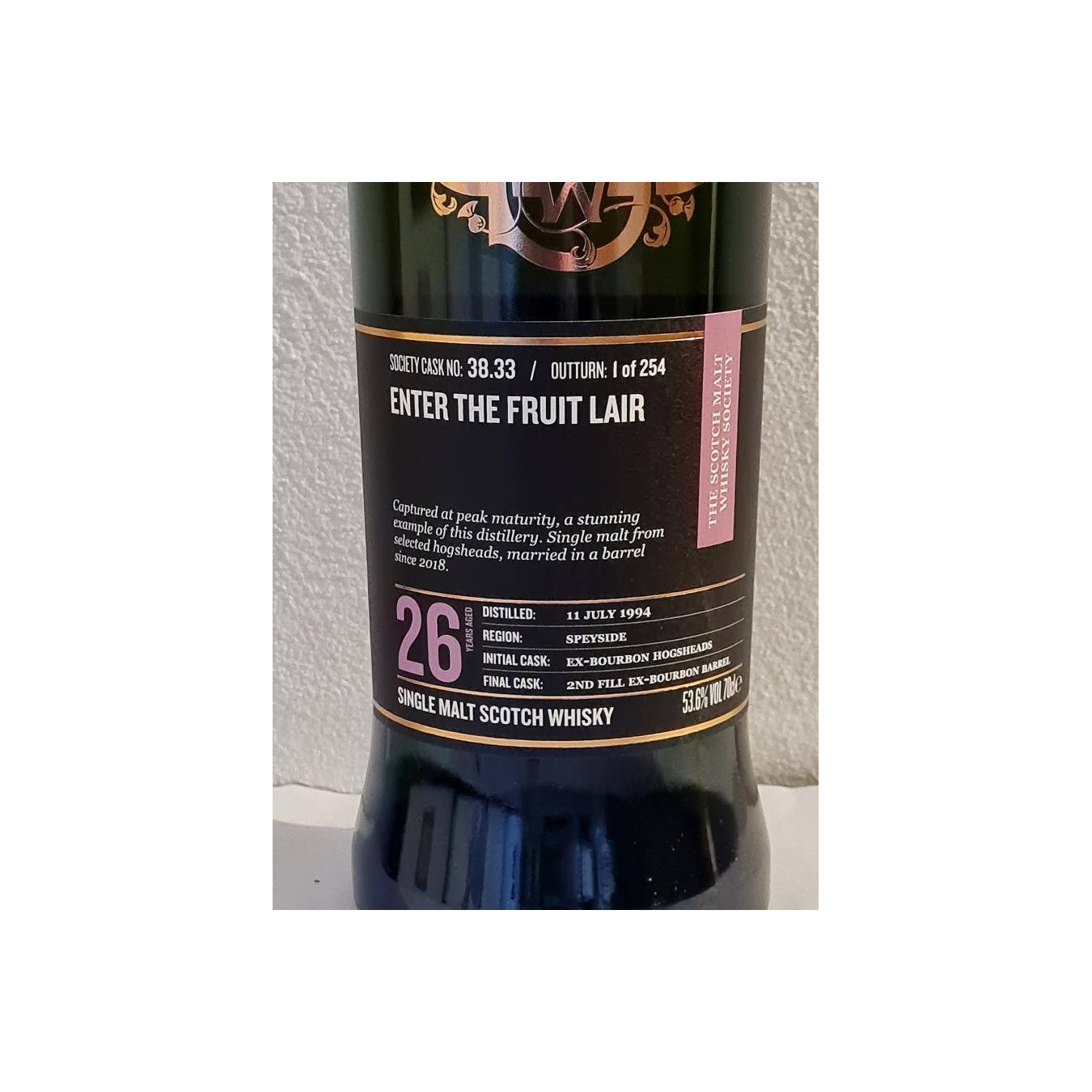 The Scotch Malt Whisky Society 1994 26 Years Single Malt Whisky 2