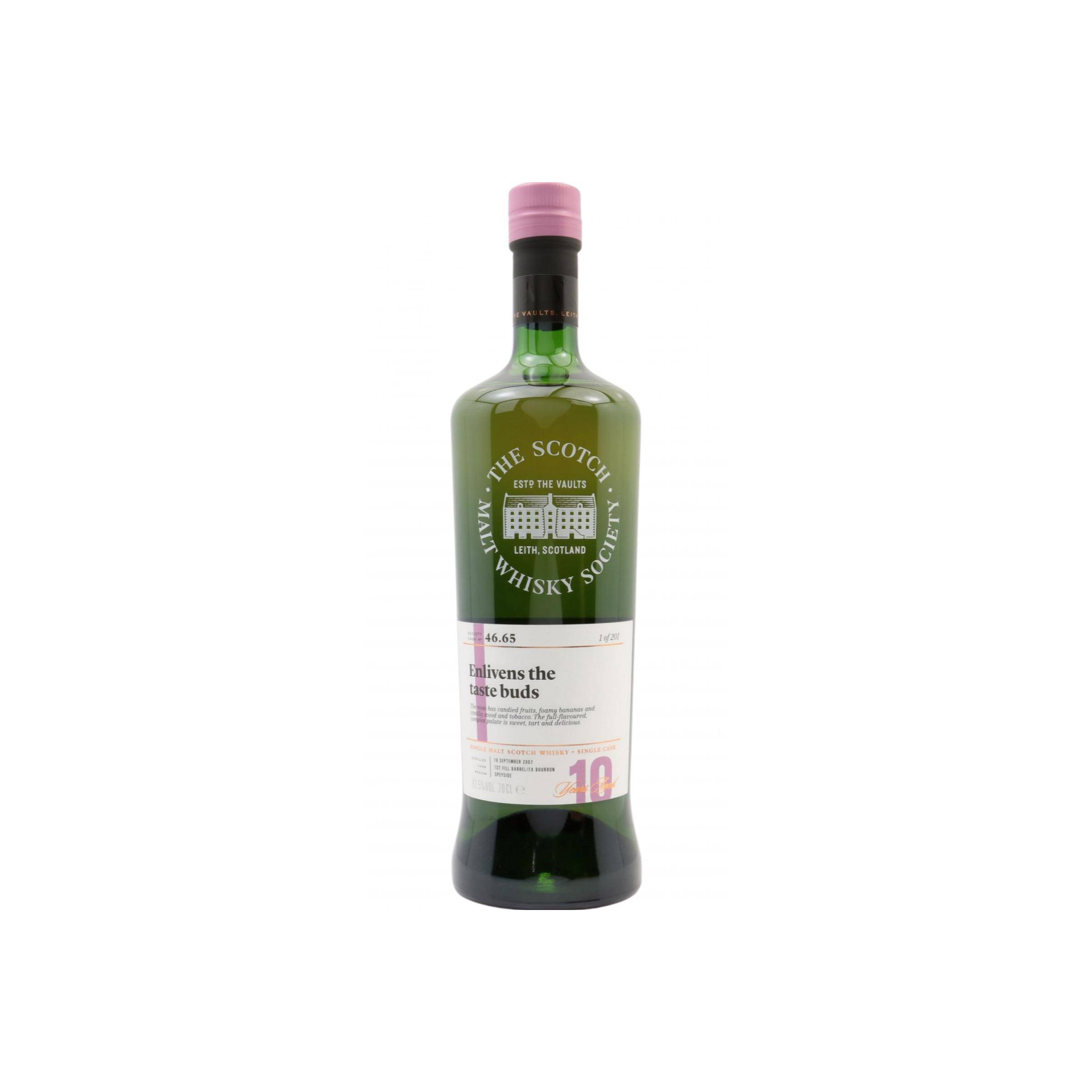 The Scotch Malt Whisky Society 2007 10 Years Single Malt Whisky