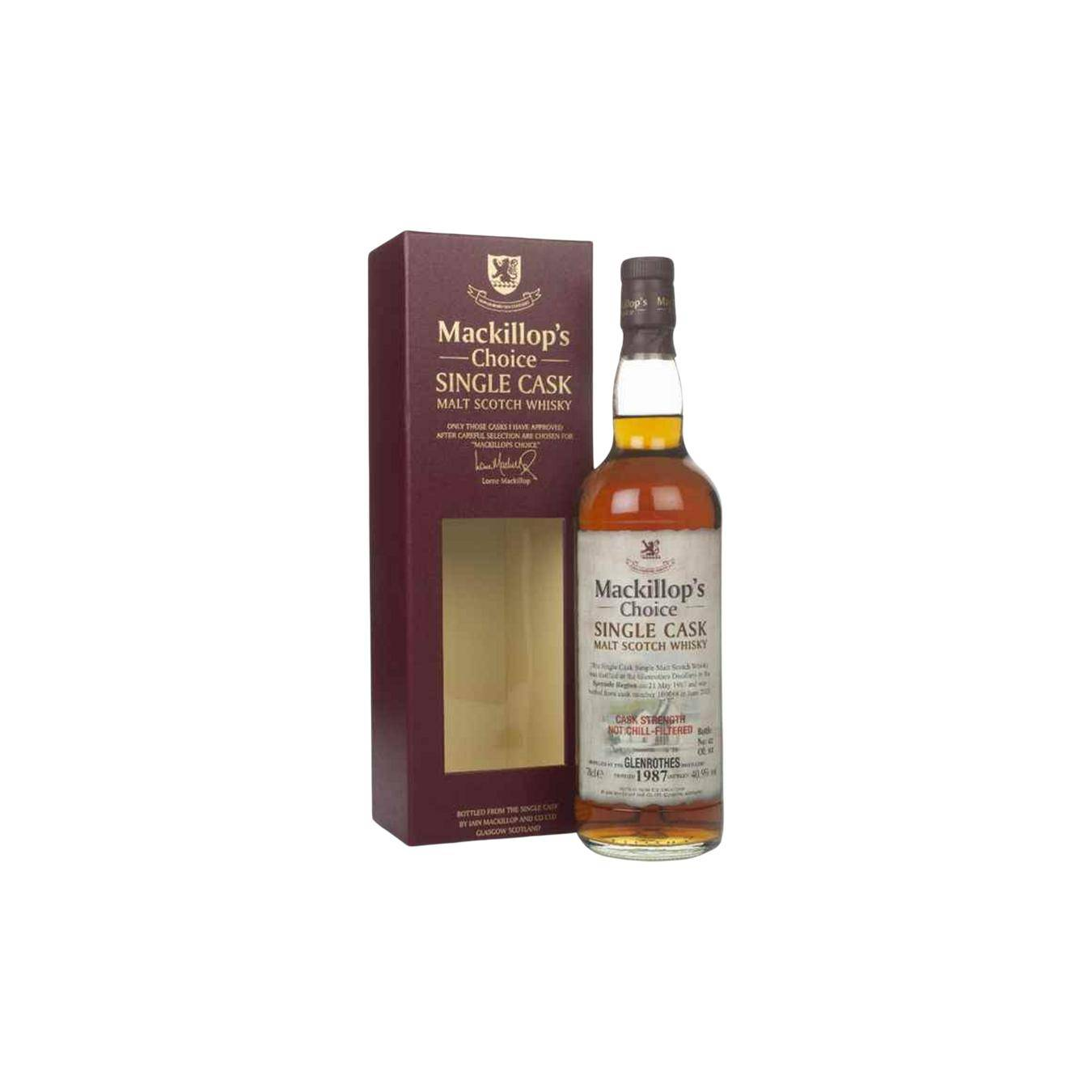 The Glenrothes 1987 33 Years Single Malt Whisky