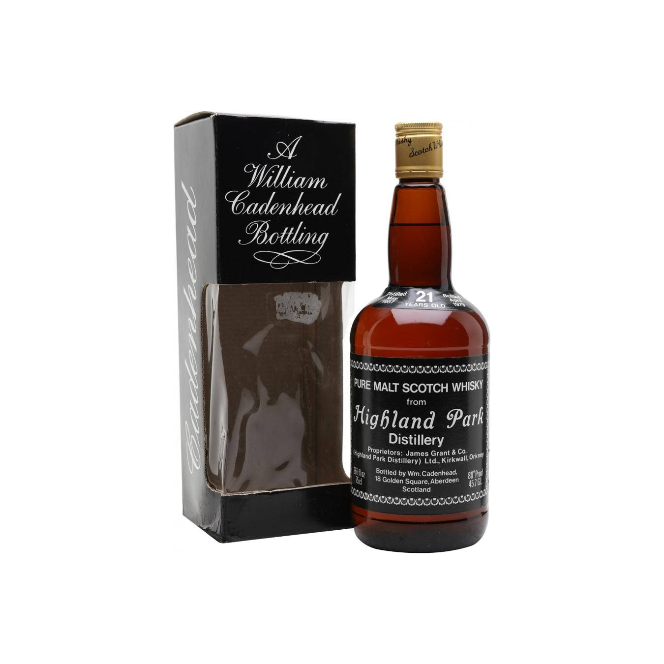 Highland Park 1957 21 Years Single Malt Whisky
