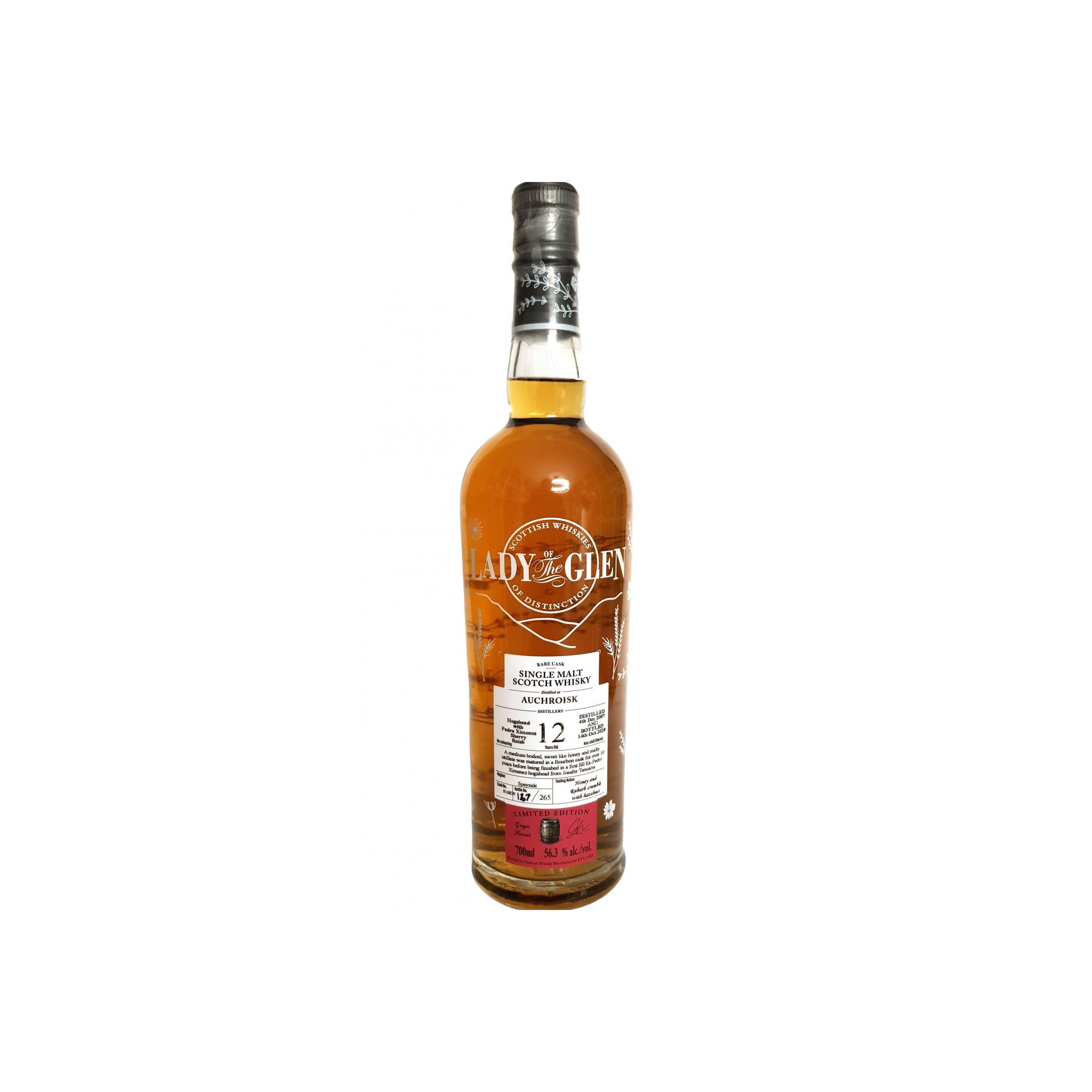 Auchroisk Limited Edition 2007 12 Years Single Malt Whisky
