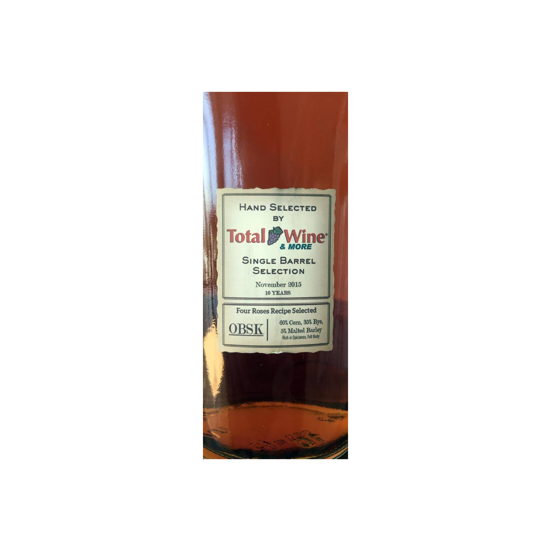 Four Roses 10 Years Bourbon Whisky 2