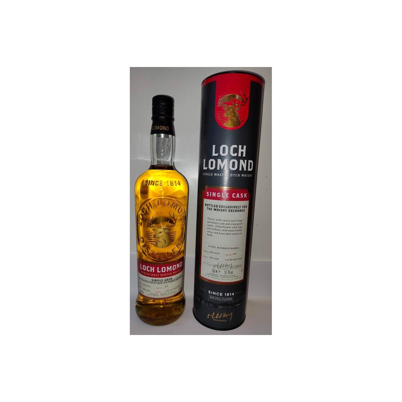 Loch Lomond Single Cask 2010 10 Years Single Malt Whisky 2
