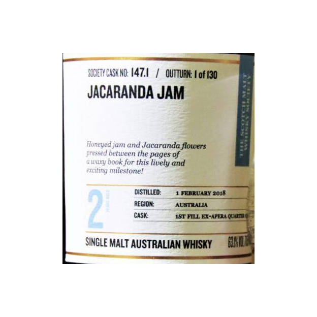 The Scotch Malt Whisky Society 2018 2 Years Single Malt Whisky 2