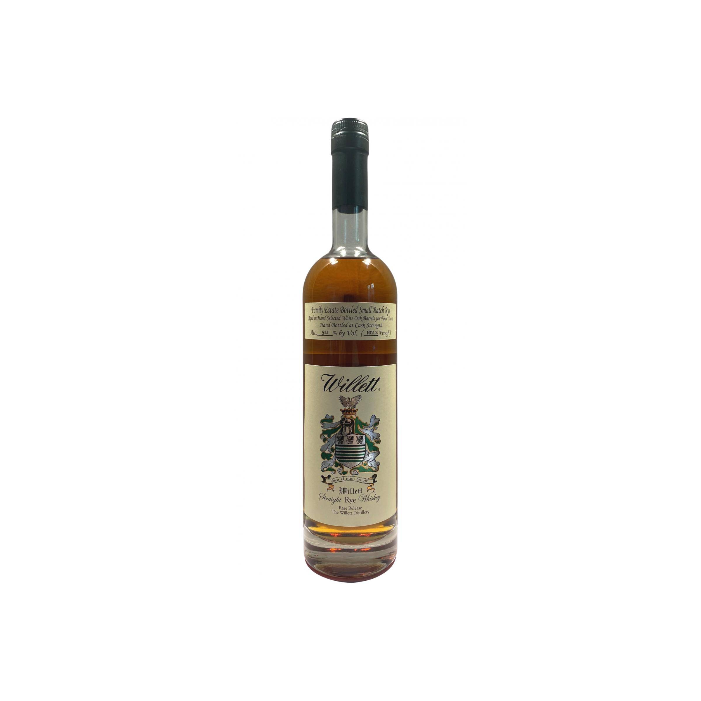 Willett 4 Years Rye Whisky