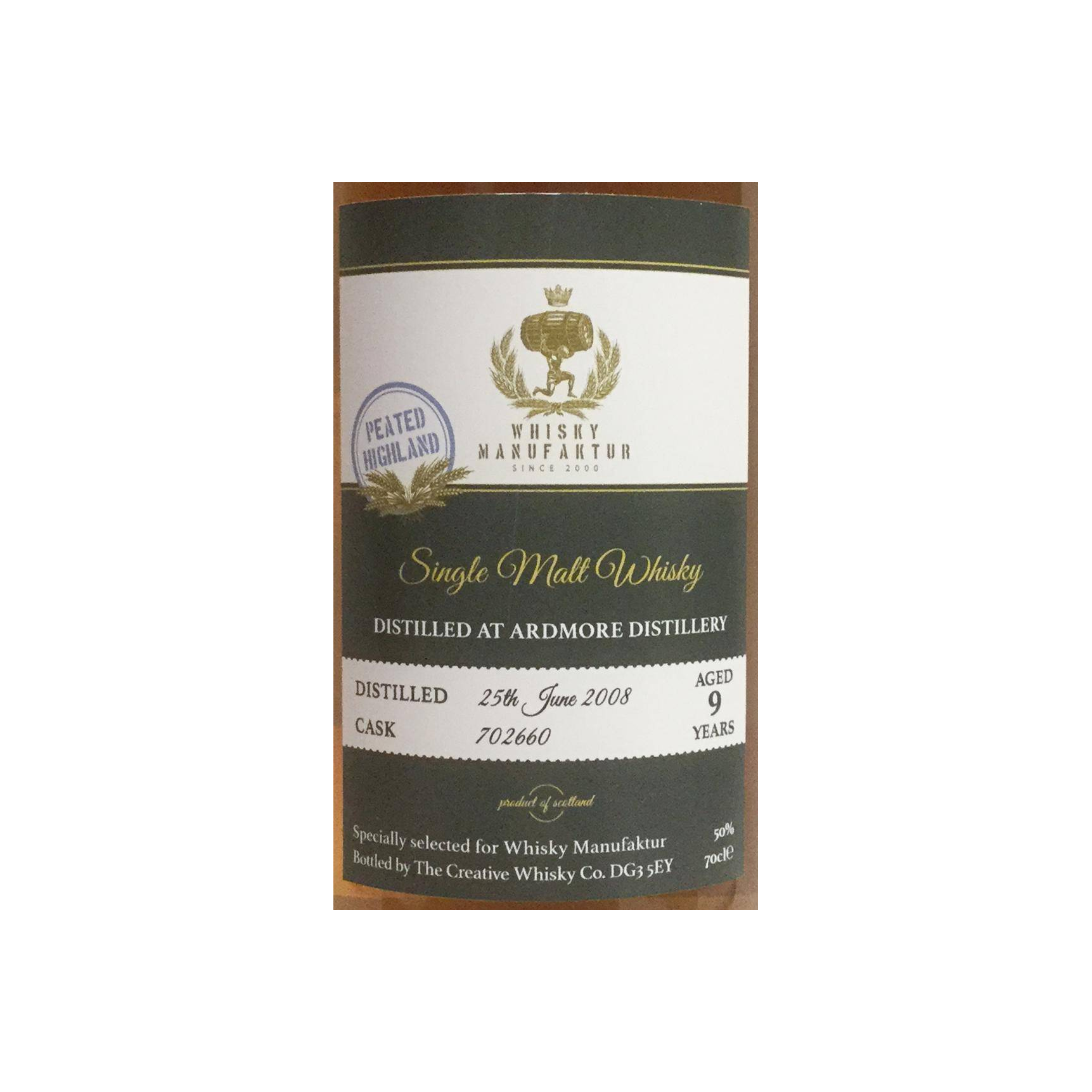 Ardmore 2008 9 Years Single Malt Whisky 2