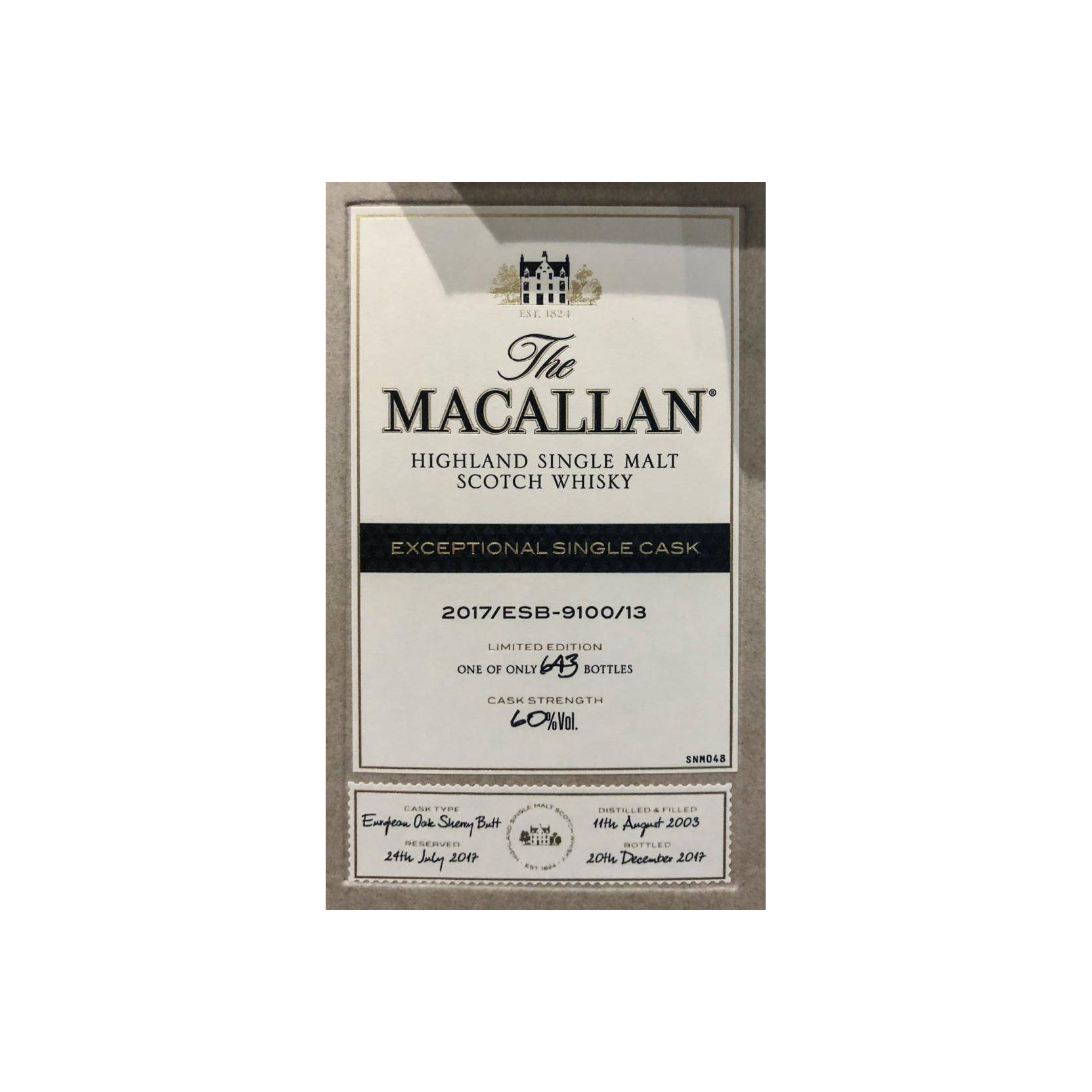 The Macallan 2003 14 Years Single Malt Whisky 3