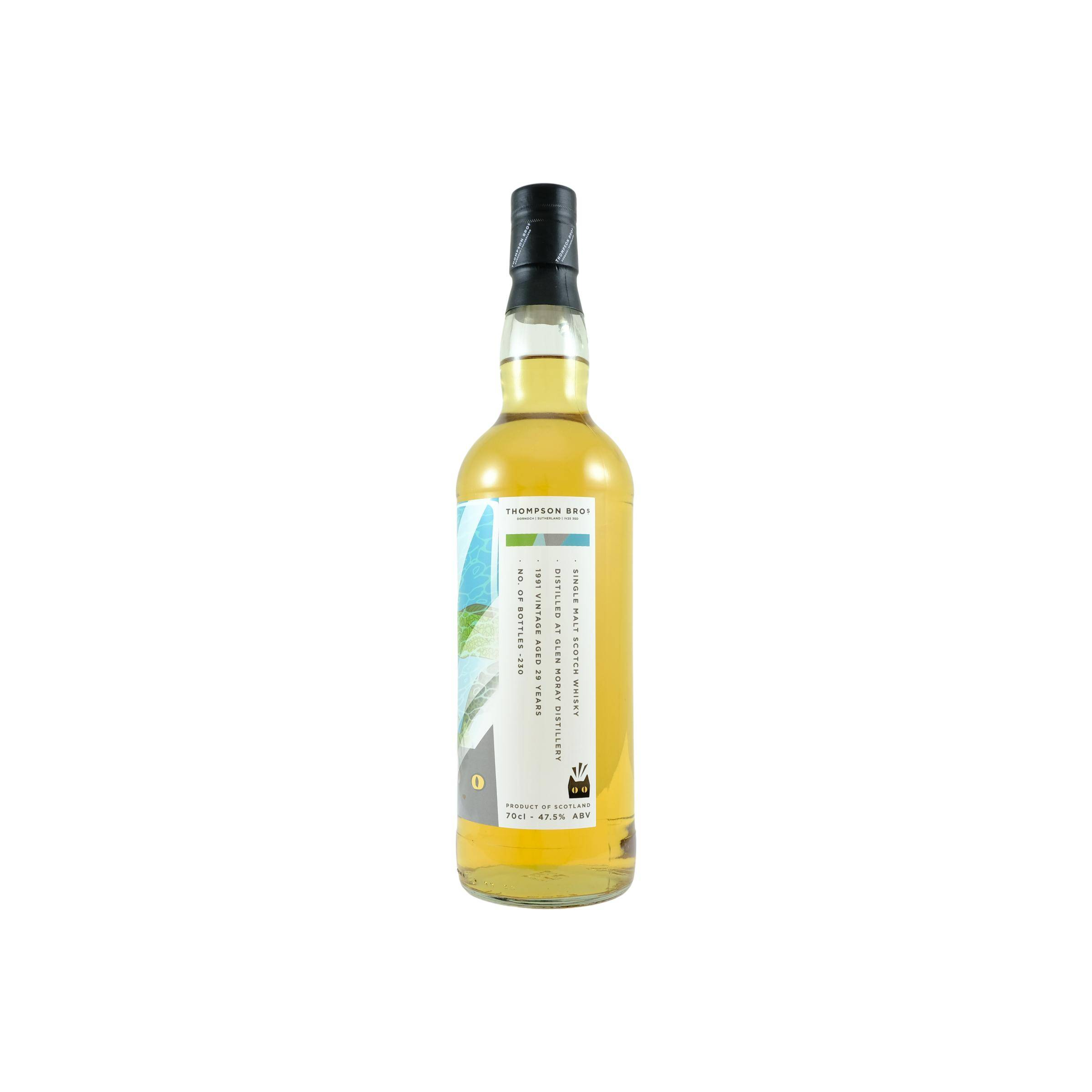 Glen Moray 1991 29 Years Single Malt Whisky 2