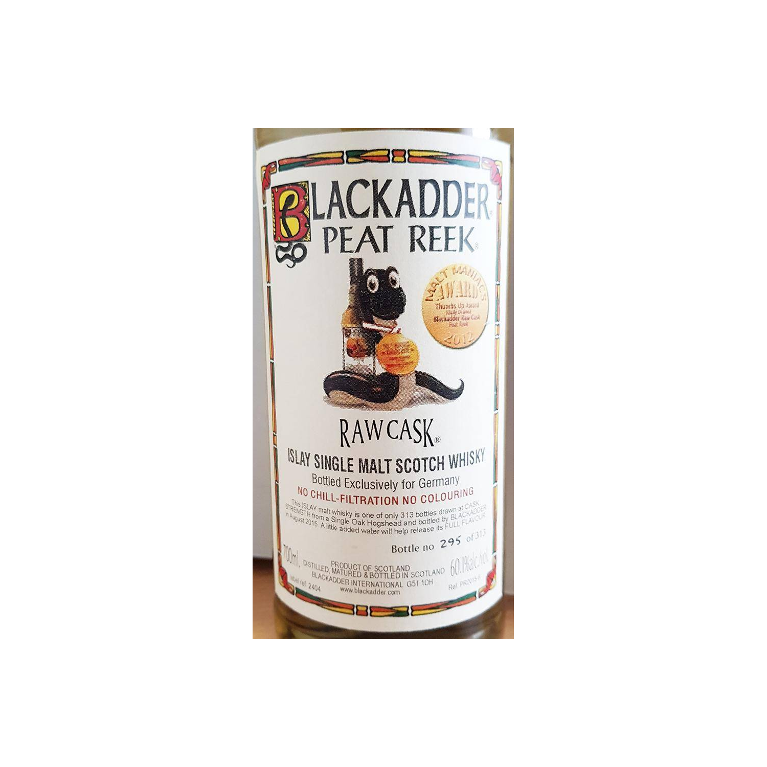 Blackadder Raw Cask Single Malt Whisky