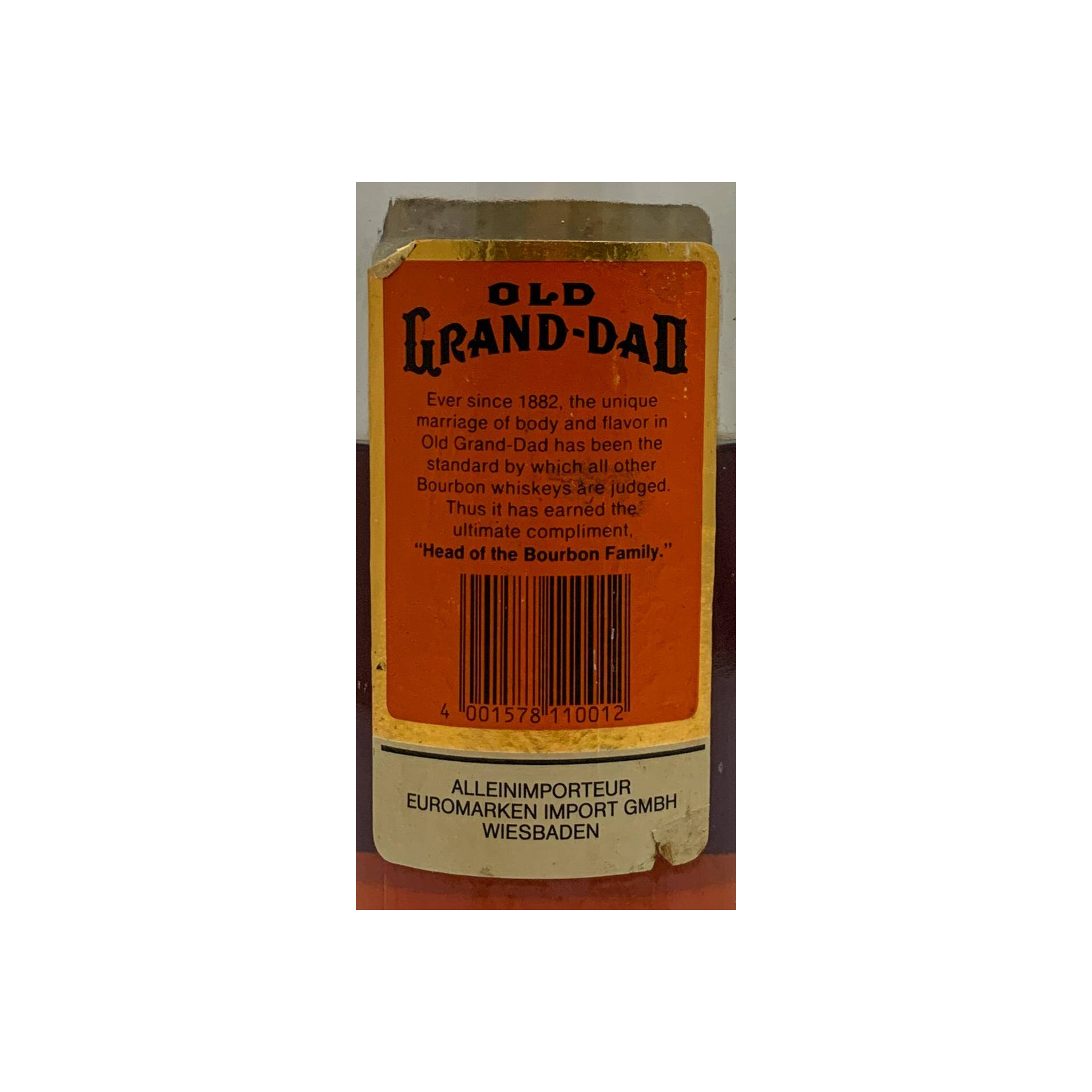 Old Grand-Dad Kentucky Straight Bourbon Whiskey 2