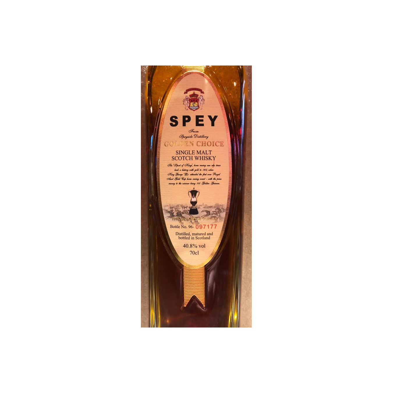 The Speyside Single Malt Whisky