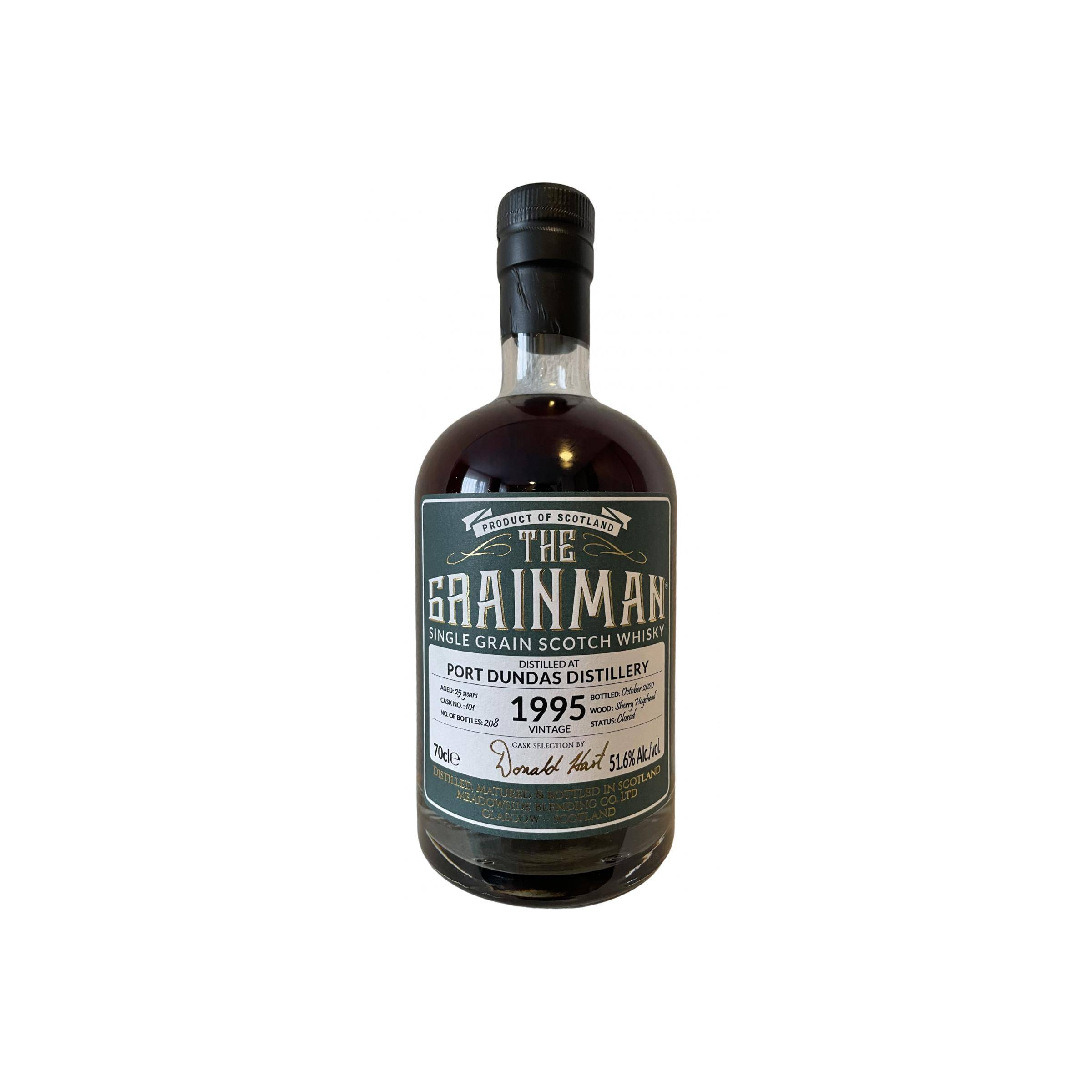 Port Dundas 1995 25 Years Single Grain Whisky