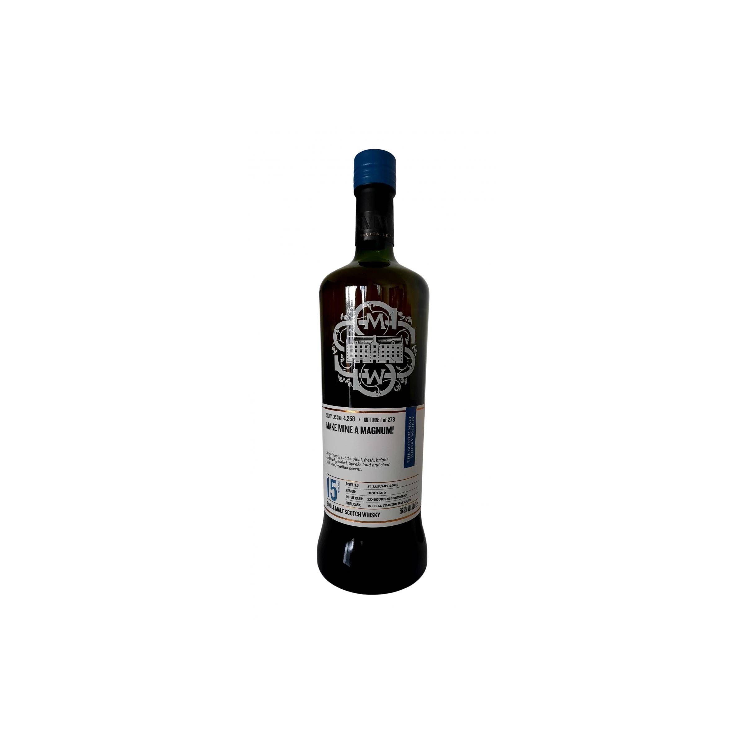 The Scotch Malt Whisky Society 2005 15 Years Single Malt Whisky