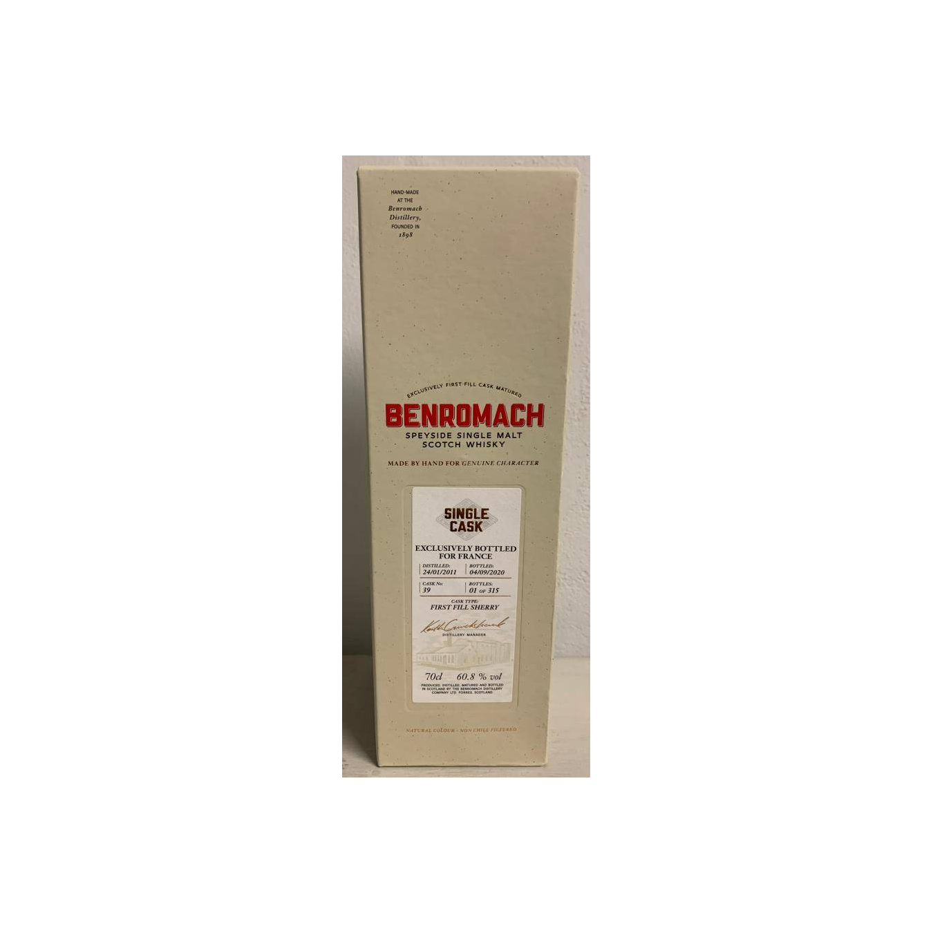 Benromach 2011 9 Years Single Malt Whisky 2