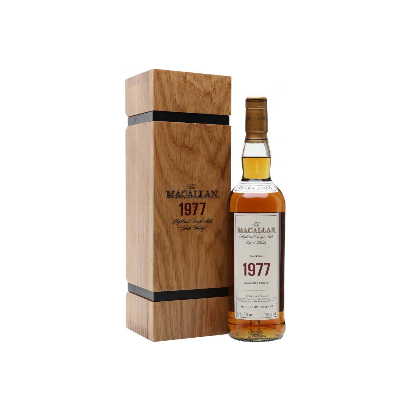 The Macallan 1977 40 Years Single Malt Whisky