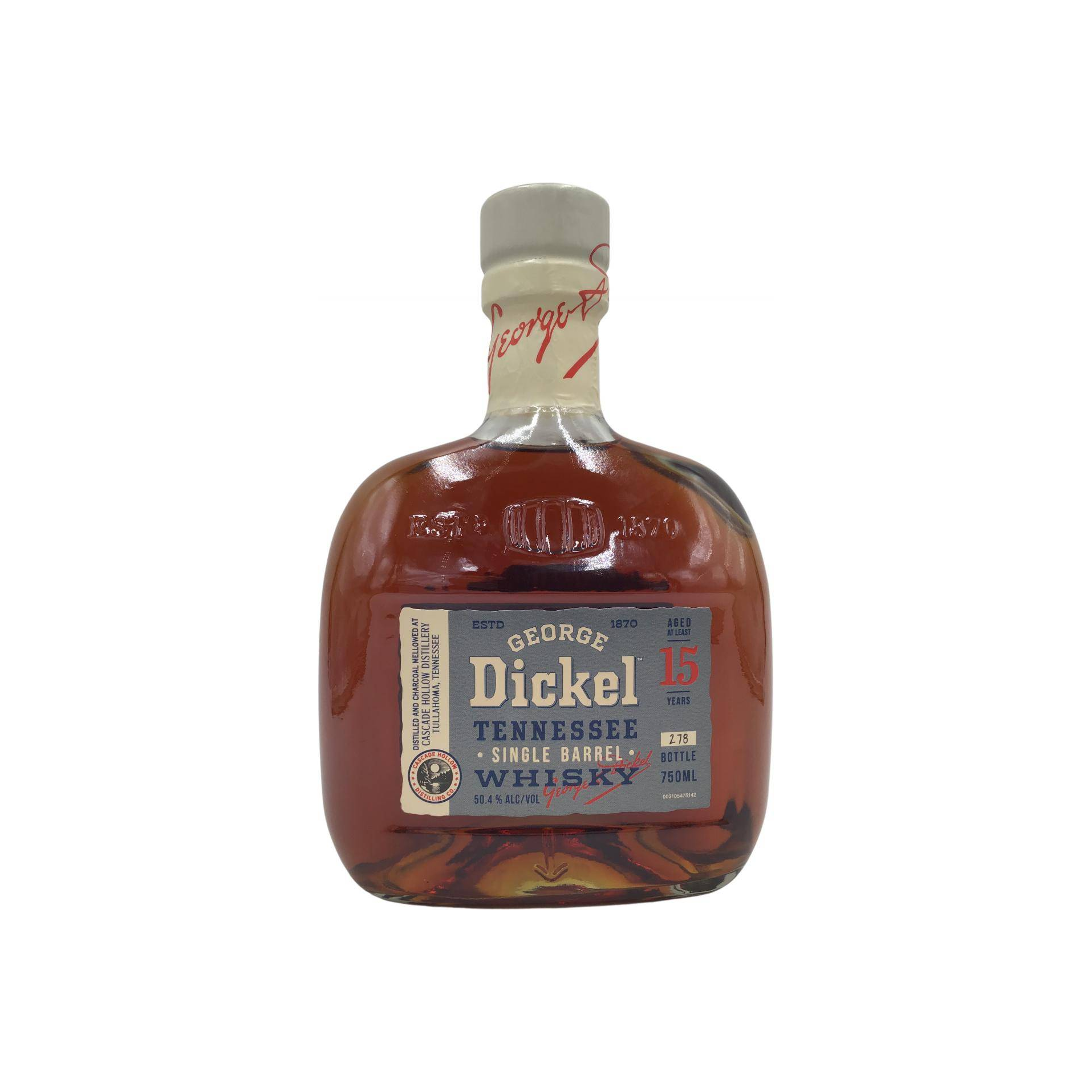George Dickel 15 Years Tennessee Whisky 