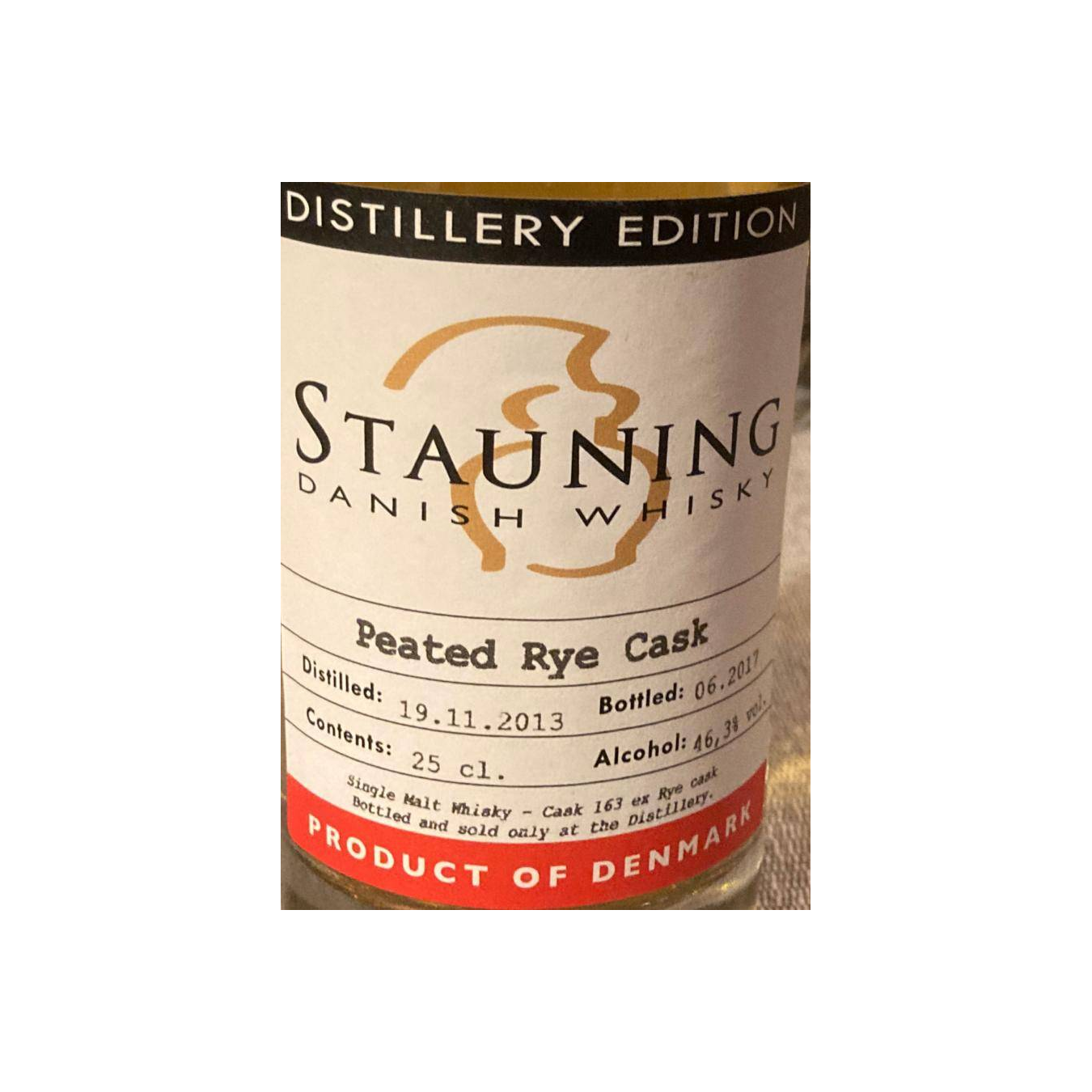 Stauning 2013 3 Years Single Malt Whisky 2