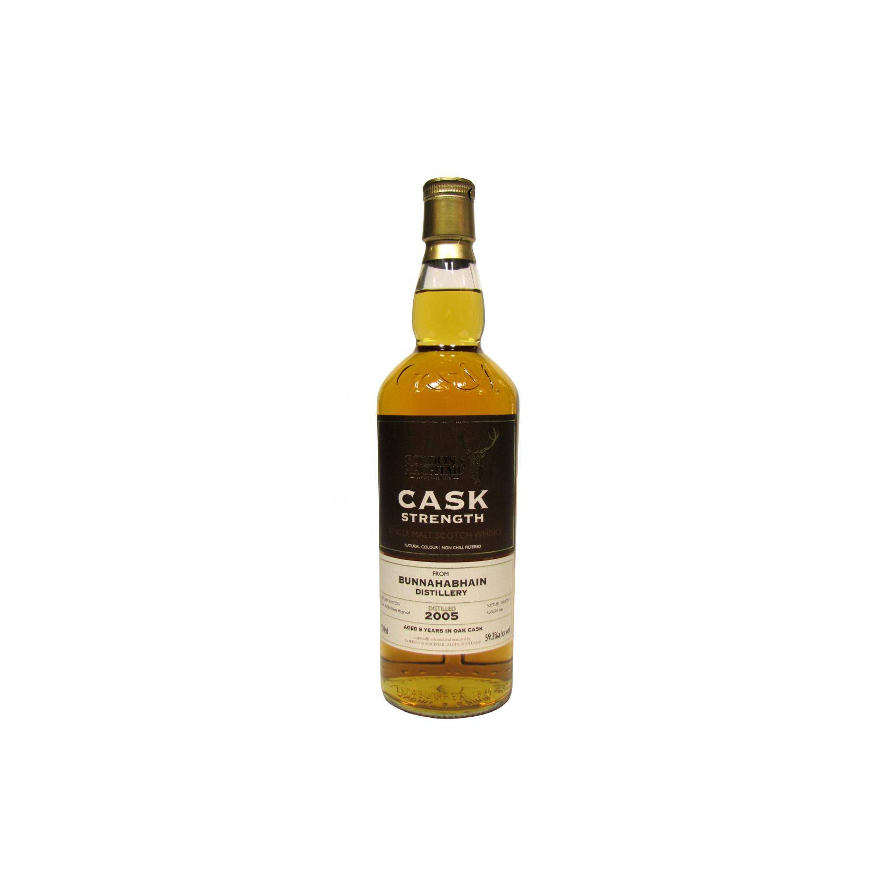 Bunnahabhain Cask Strength Collection 2005 9 Years Single Malt Whisky