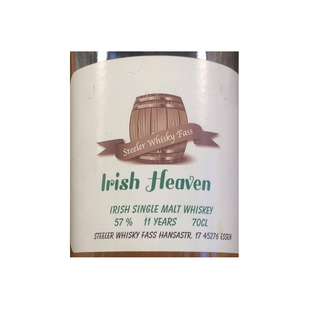 Irish Single Malt Whiskey 11-year-old StW